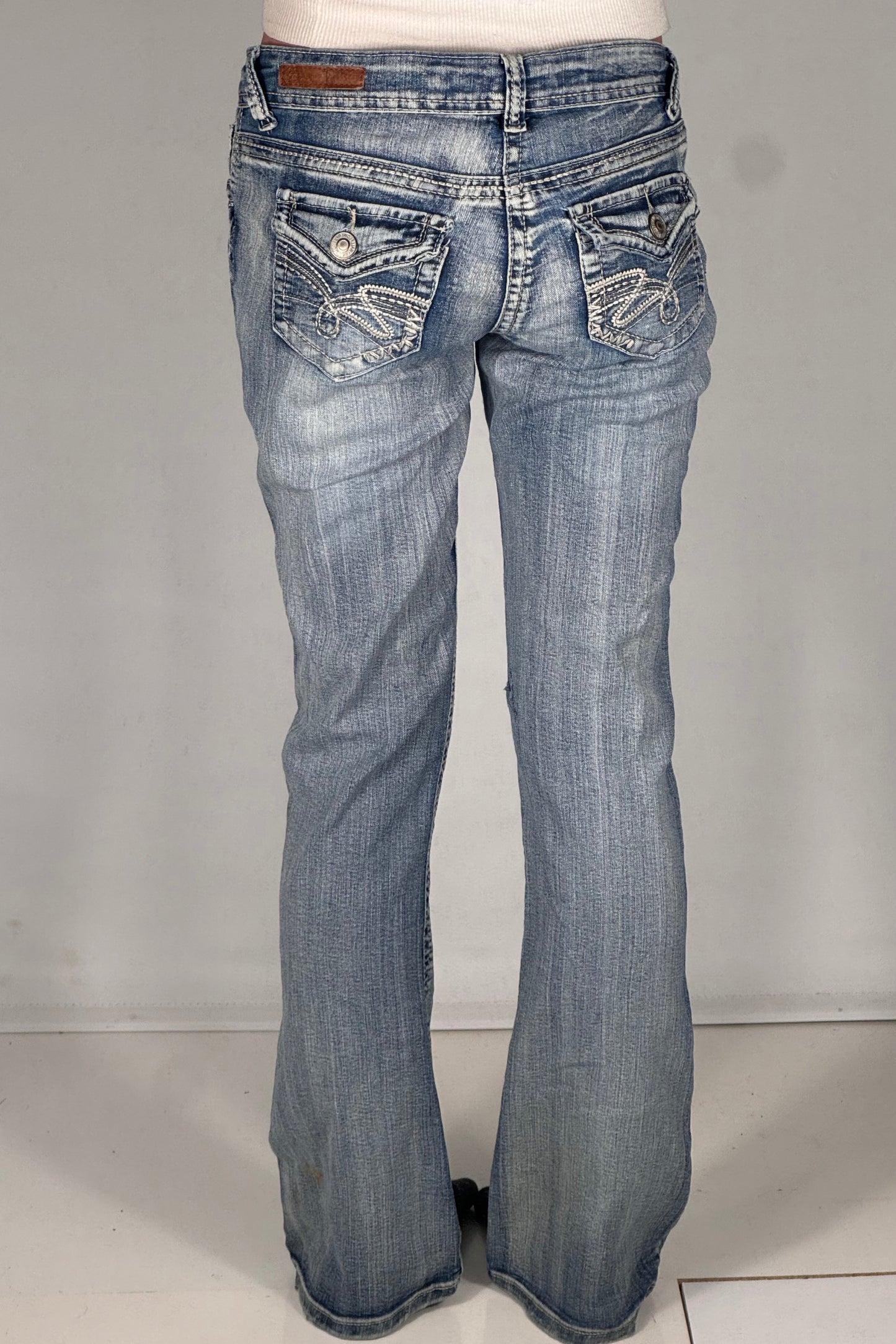 Lågmidjade jeans stl: S