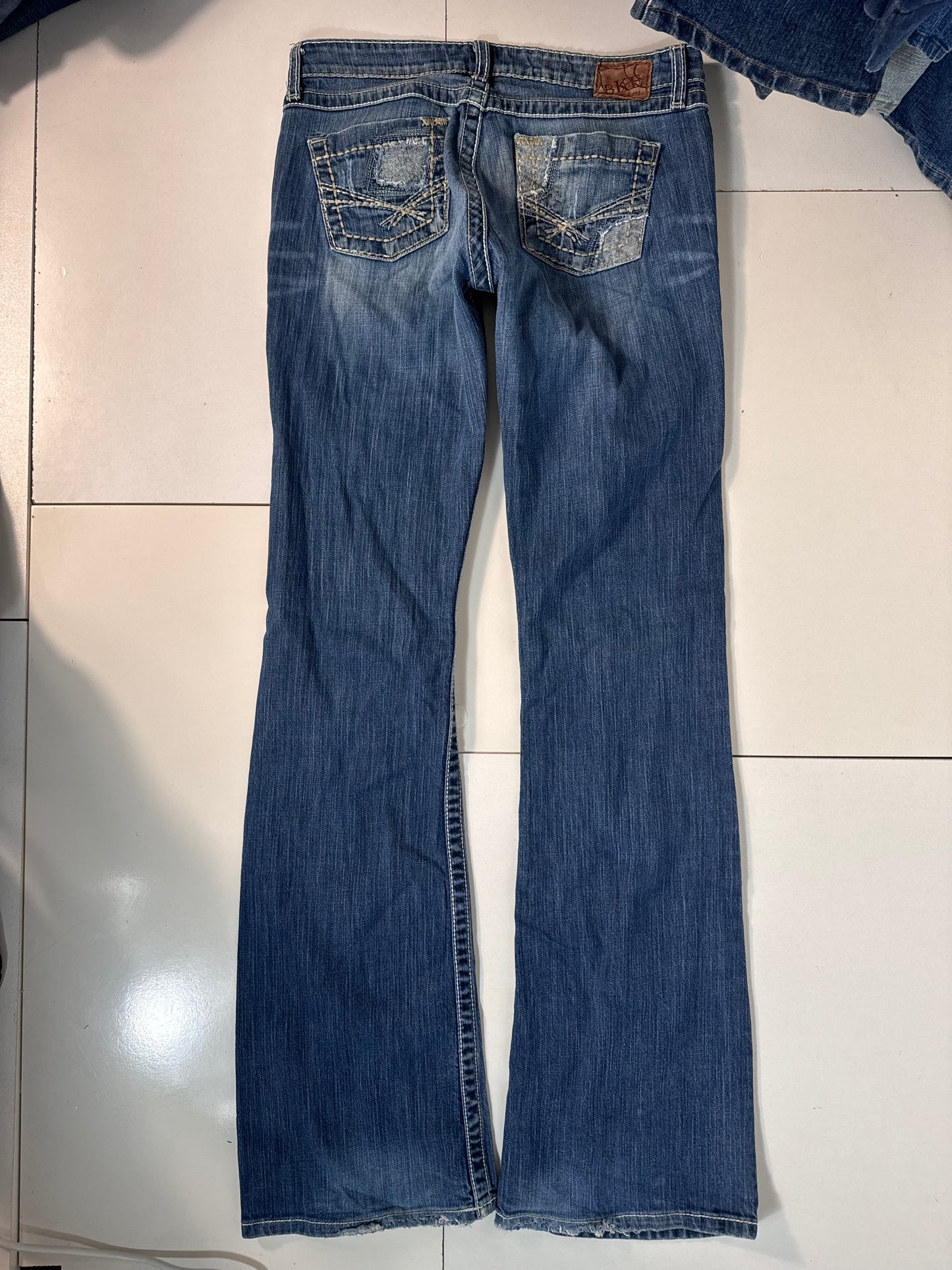 Lågmidjade jeans stl: S/M