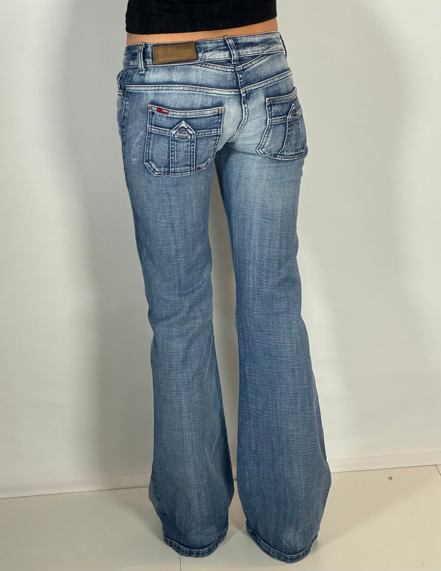 Lågmidjade jeans stl: S