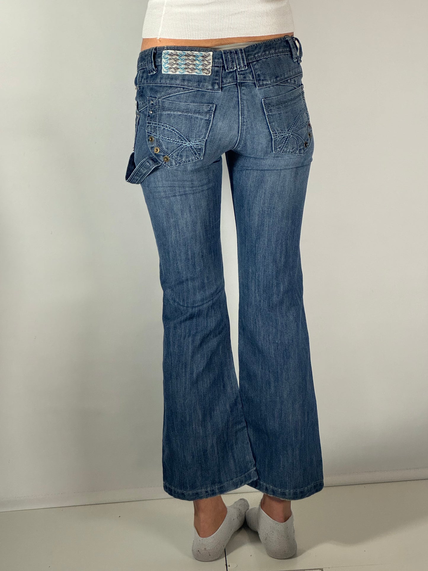 Lågmidjade jeans stl: XXS