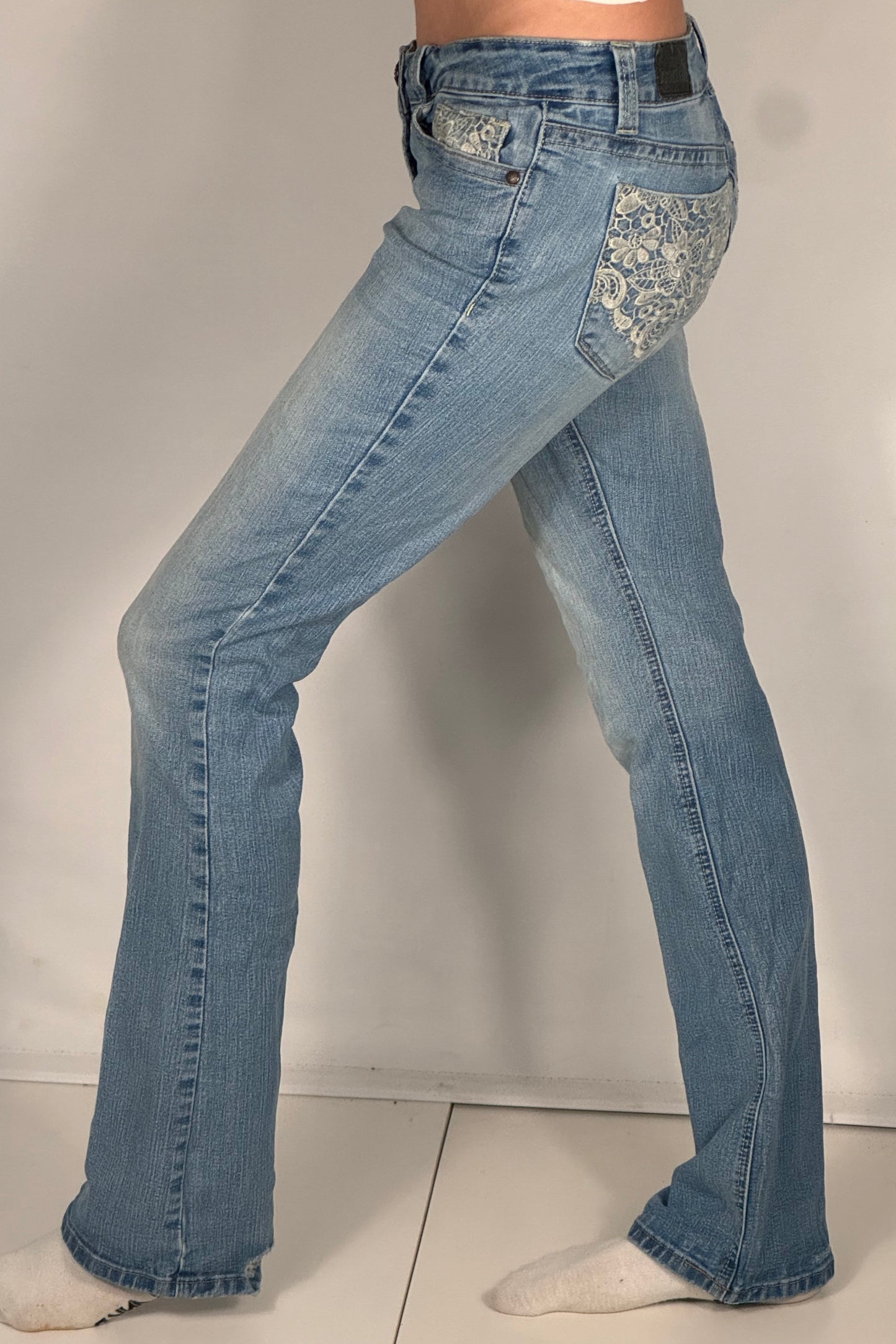 Lågmidjade jeans stl: XS