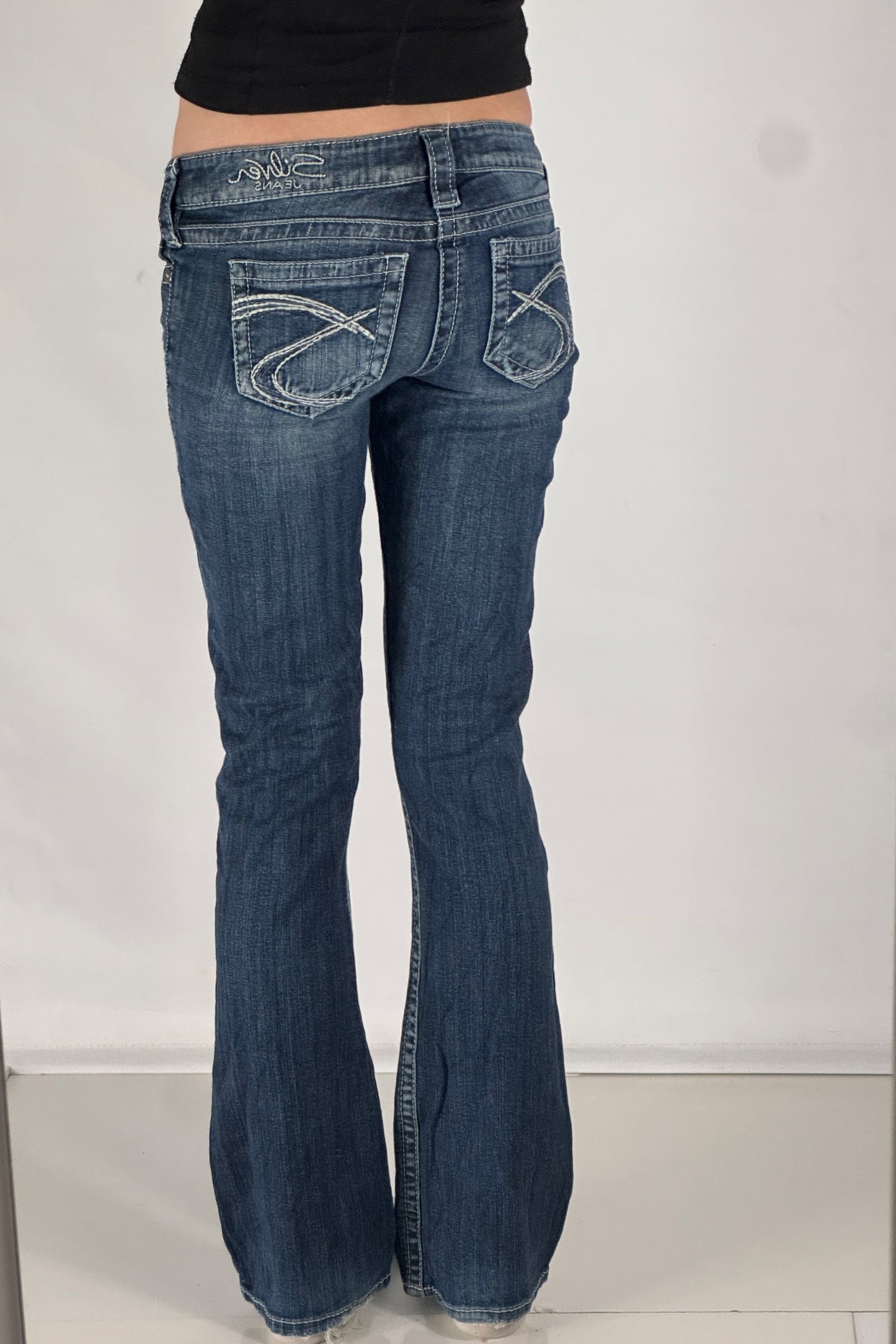 Lågmidjade jeans stl: XS