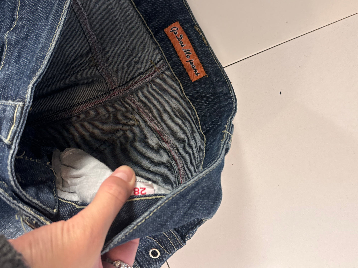 Lågmidjade jeans stl: XXS