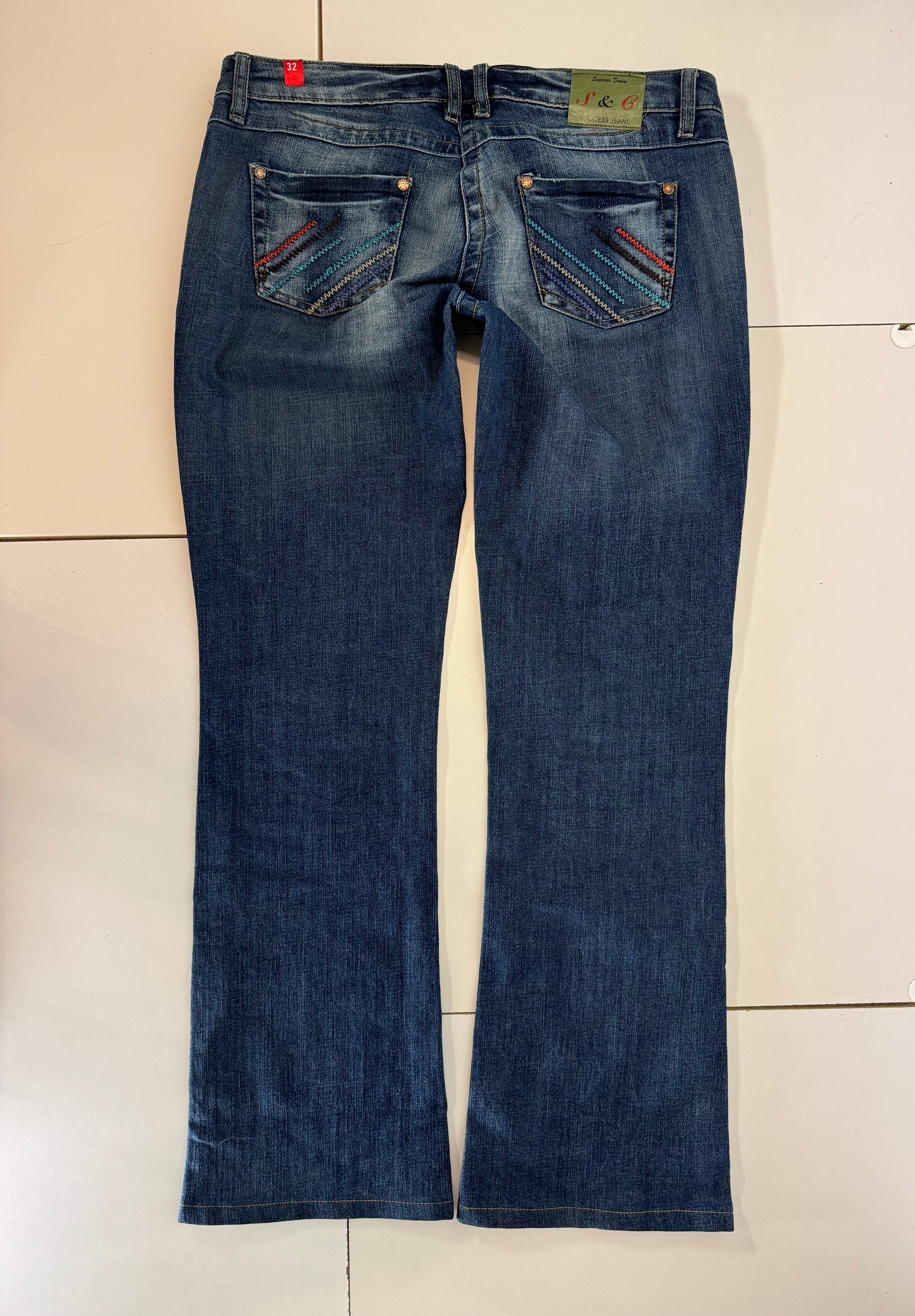 Lågmidjade jeans stl: M