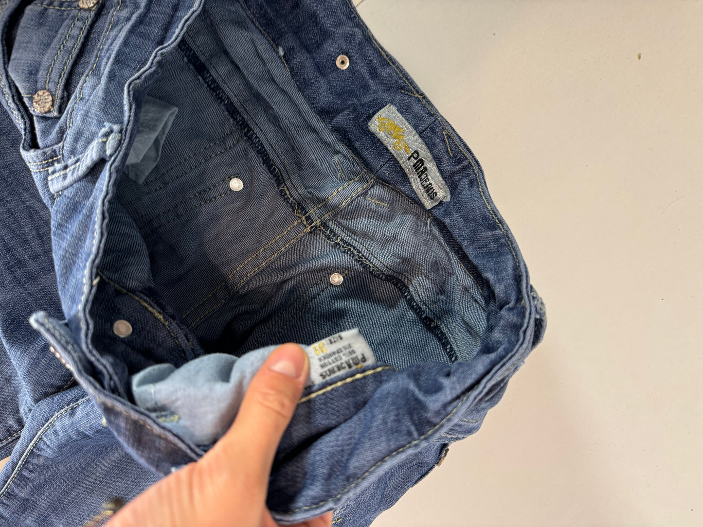 Lågmidjade jeans stl: S