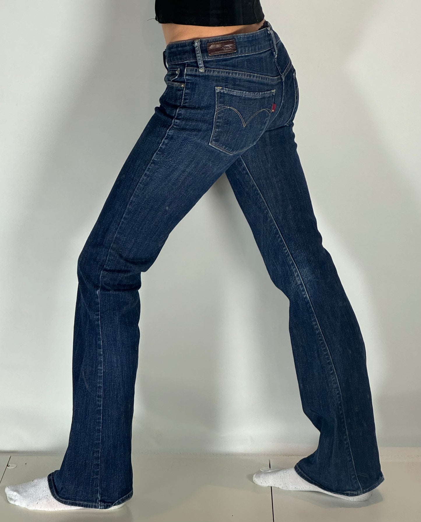 Lågmidjade jeans stl: S