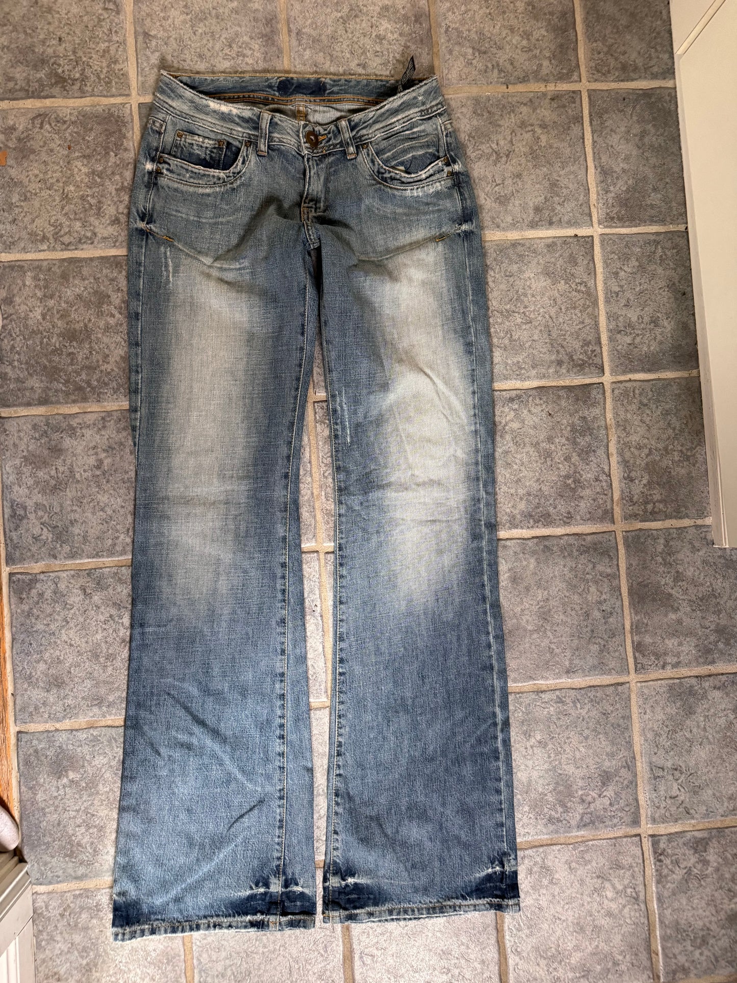 Lågmidjade jeans stl: XS