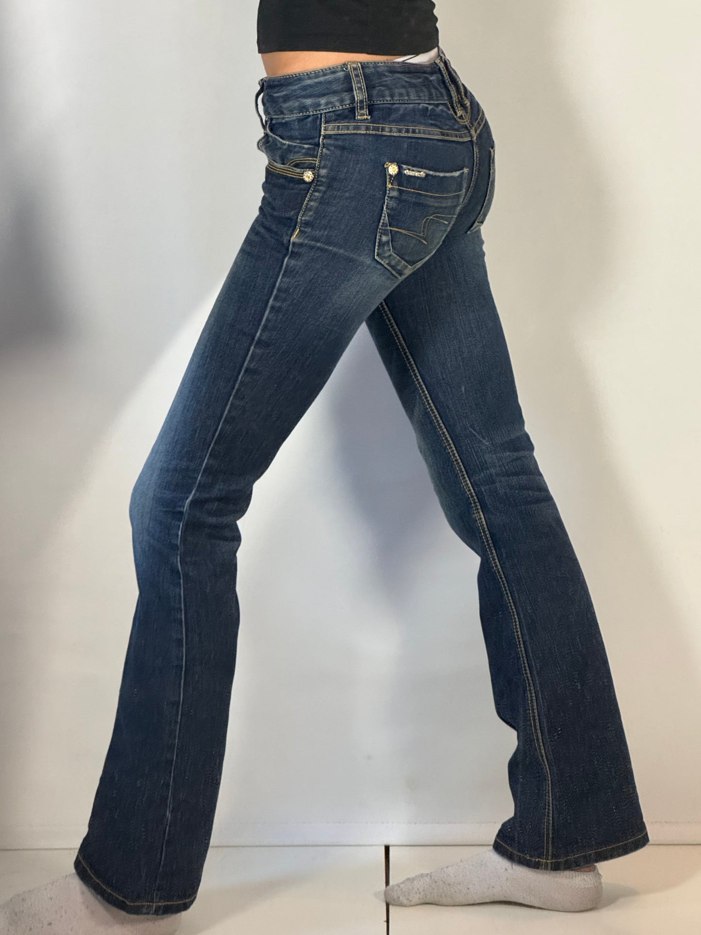 Lågmidjade jeans stl: XS