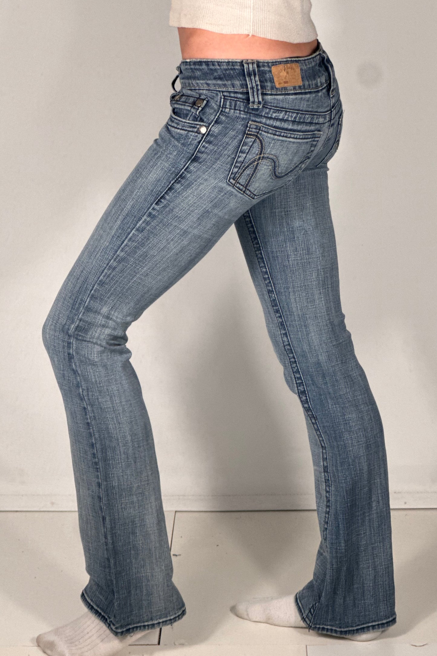 Lavtaljede jeans str: XXS