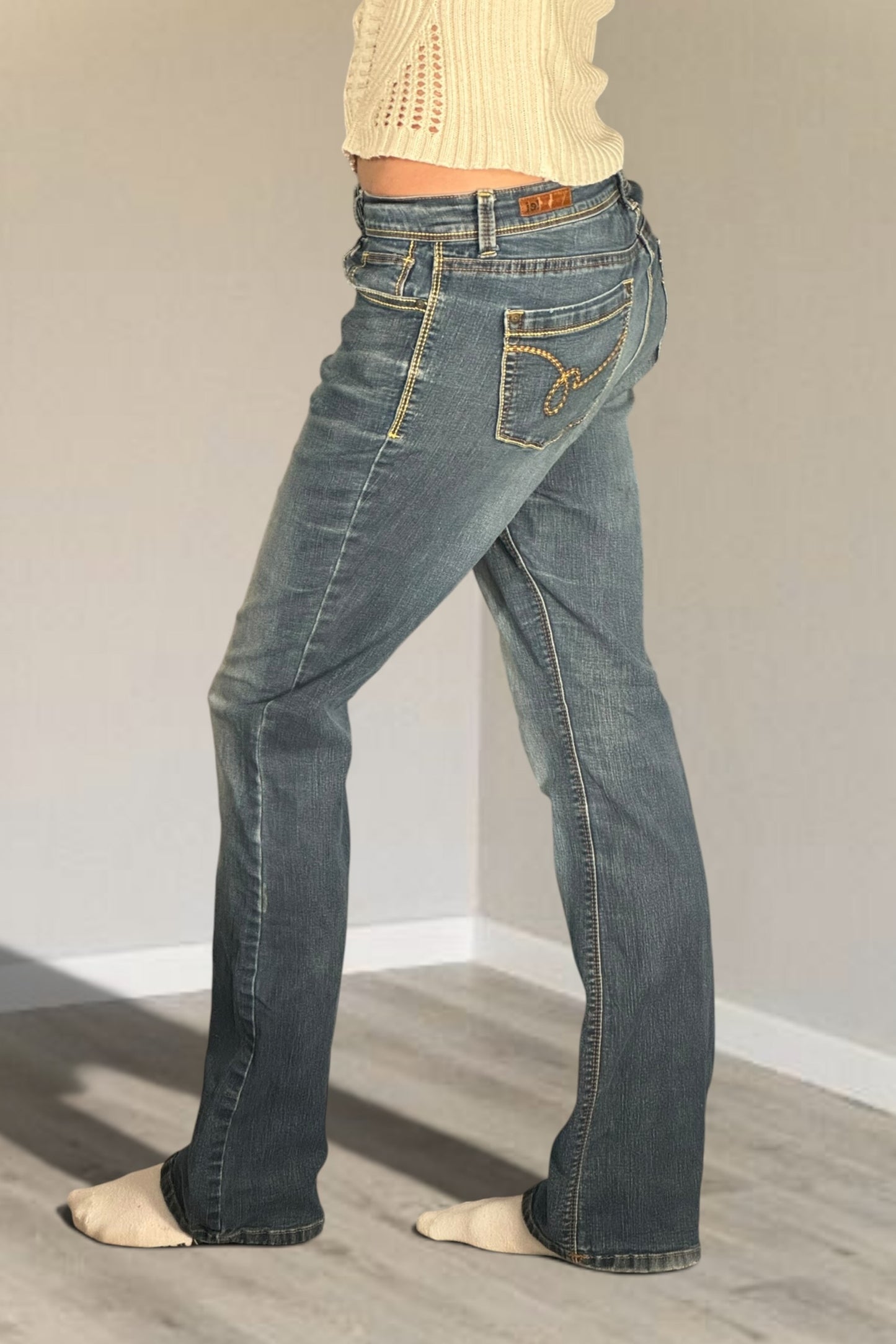 Lågmidjade jeans stl: XS
