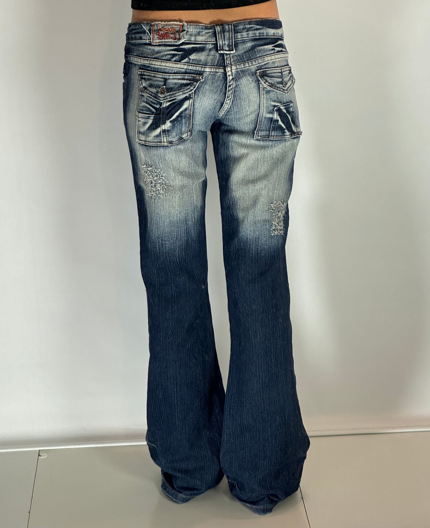 Lågmidjade jeans stl: S