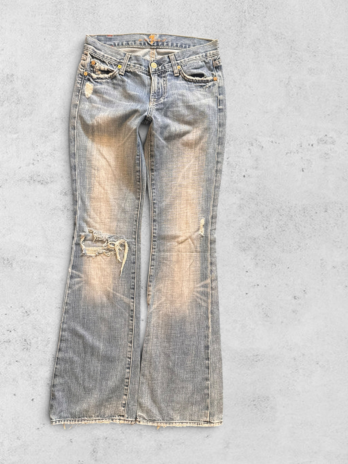 Lågmidjade jeans stl: XS