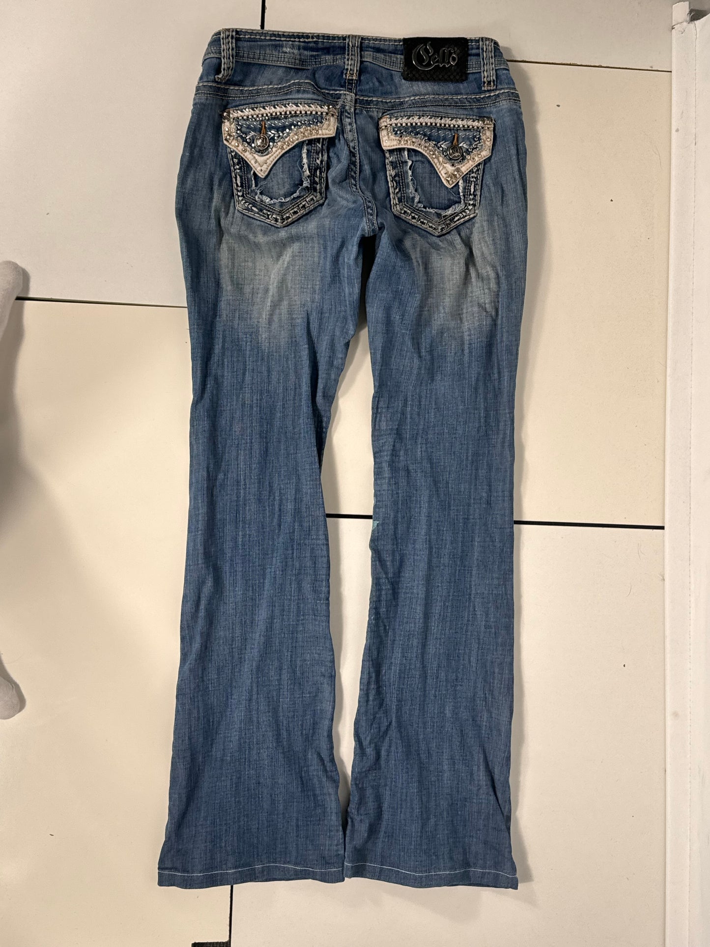 Lavtaljede jeans str: XXS