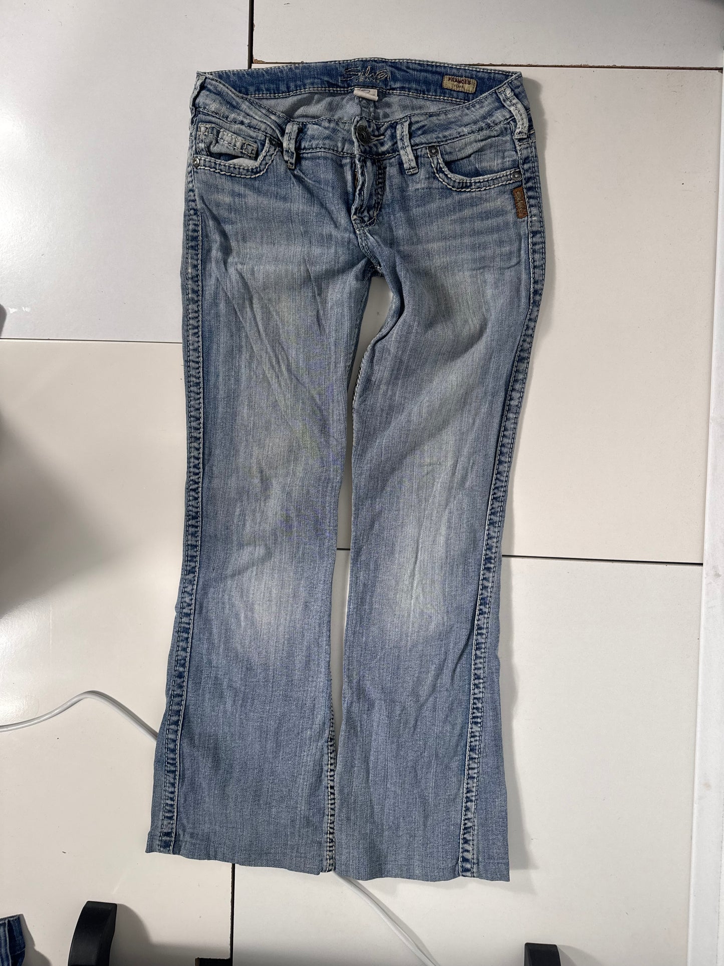 Lågmidjade jeans stl: S