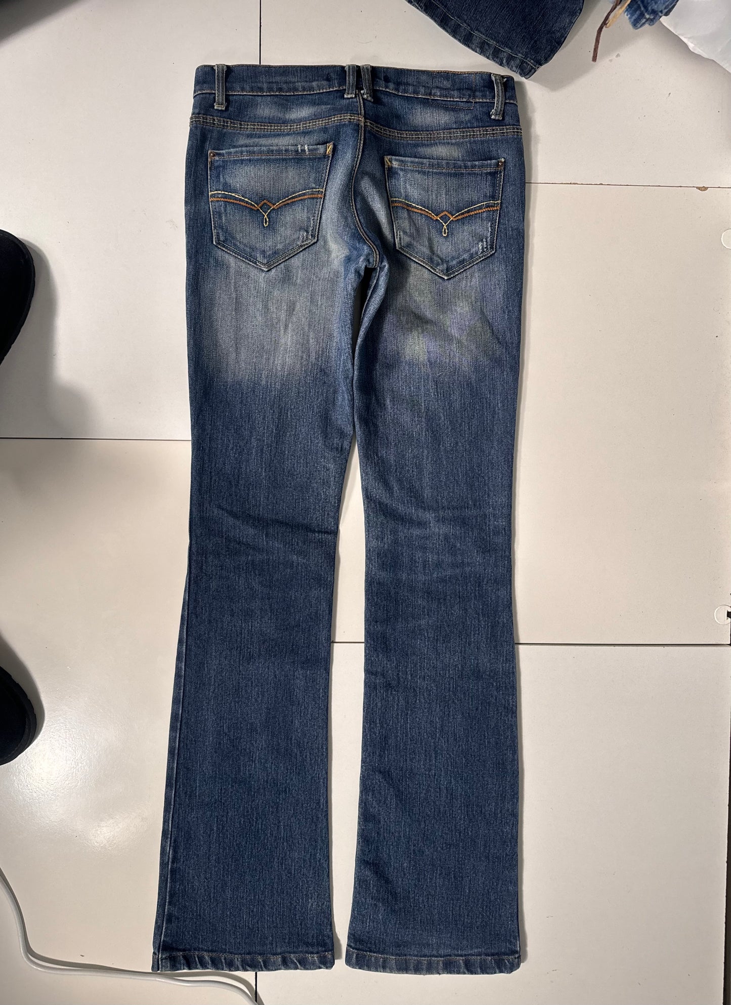 Lavlivede jeans str: XS