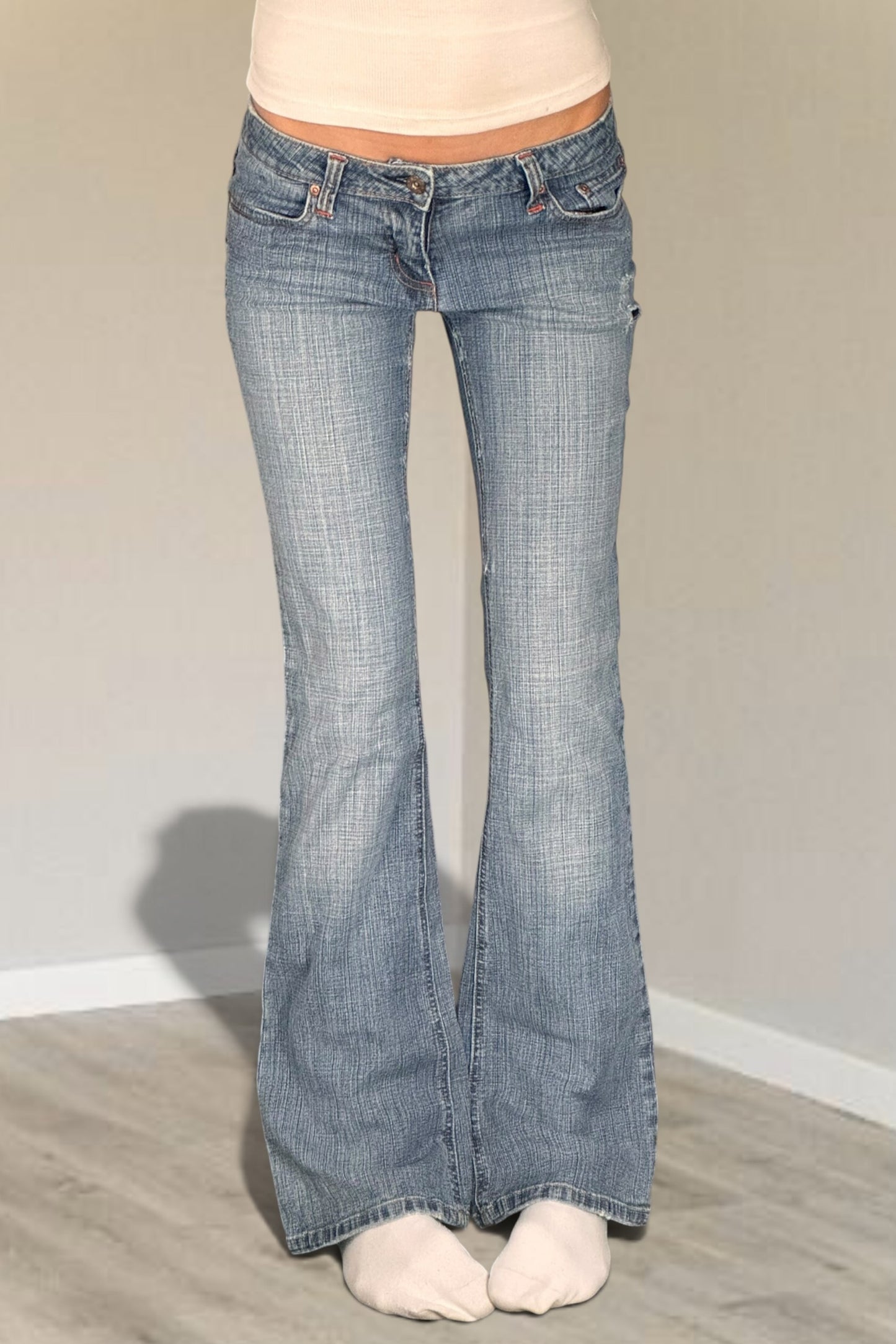 Lågmidjade jeans stl: XS