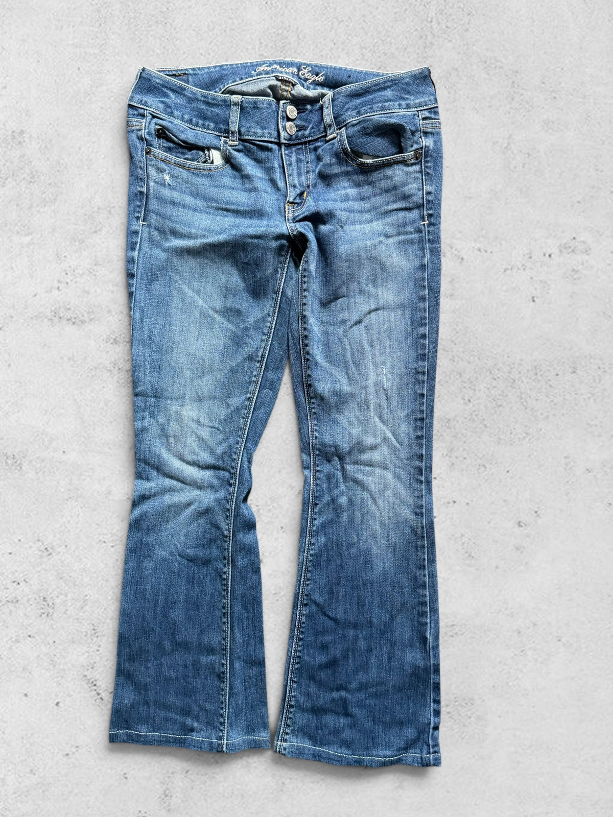 Lågmidjade jeans stl: S