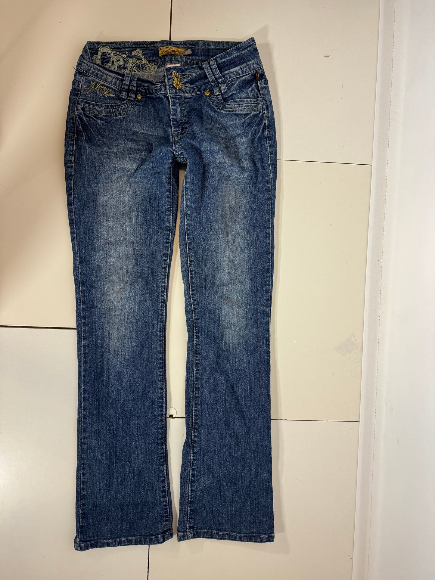 Lågmidjade jeans stl: S