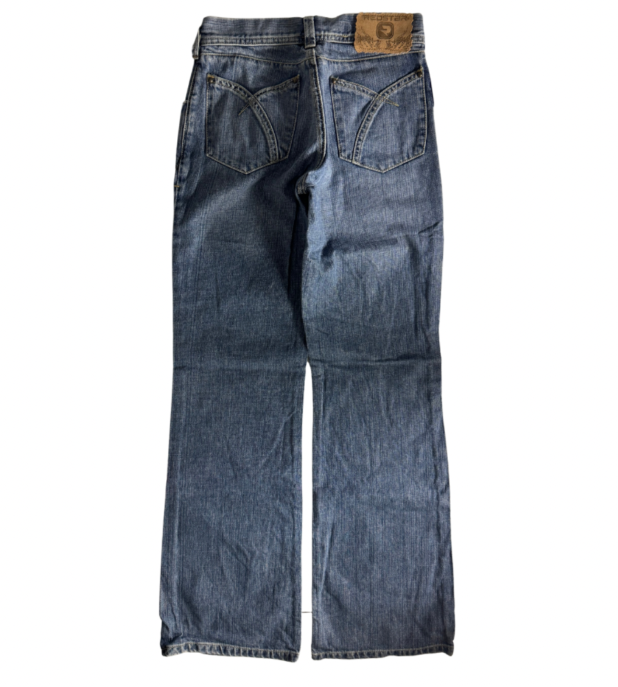 Utsvängda jeans–stl: XXS