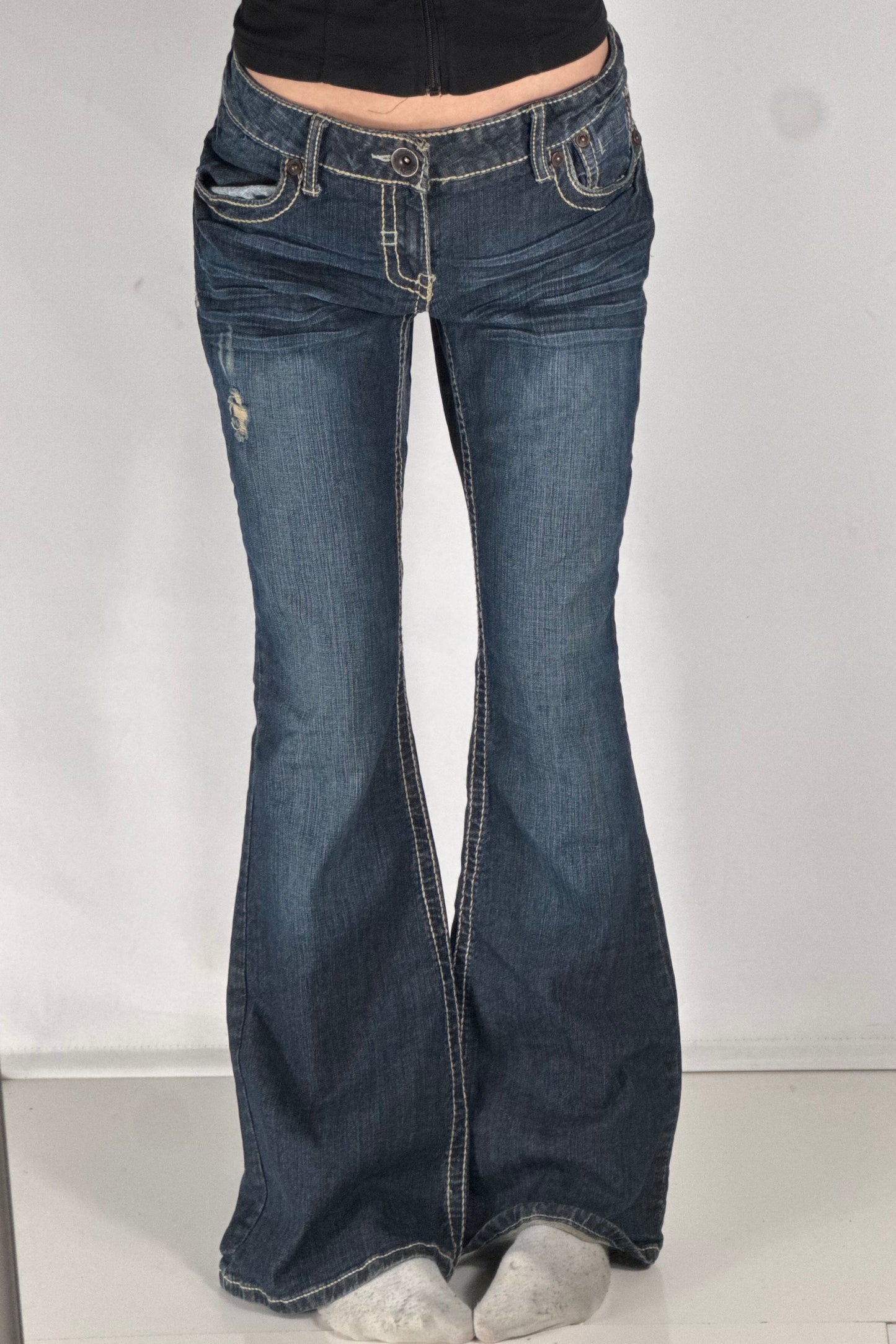 Lågmidjade jeans stl: L