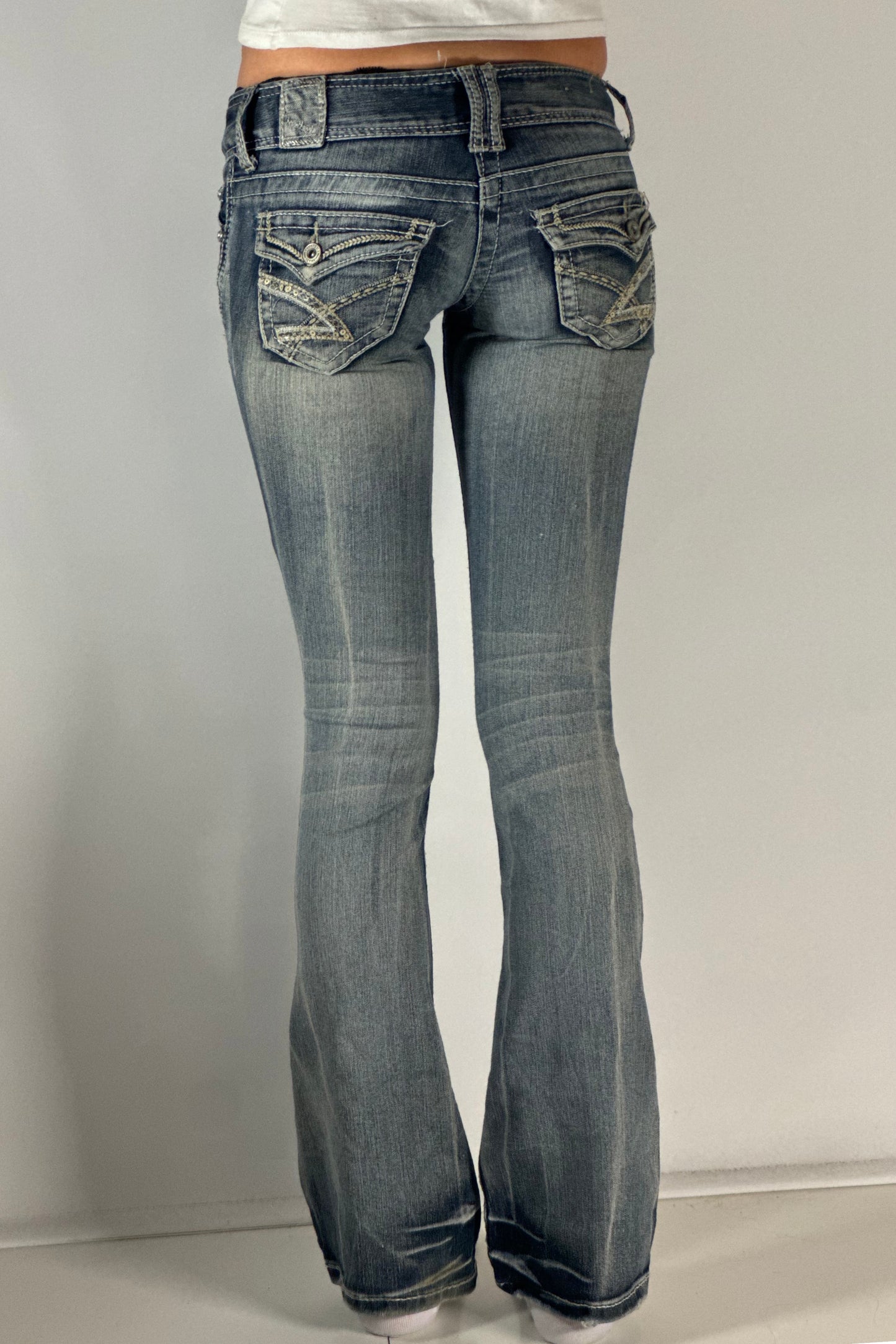 Lågmidjade jeans stl: XS