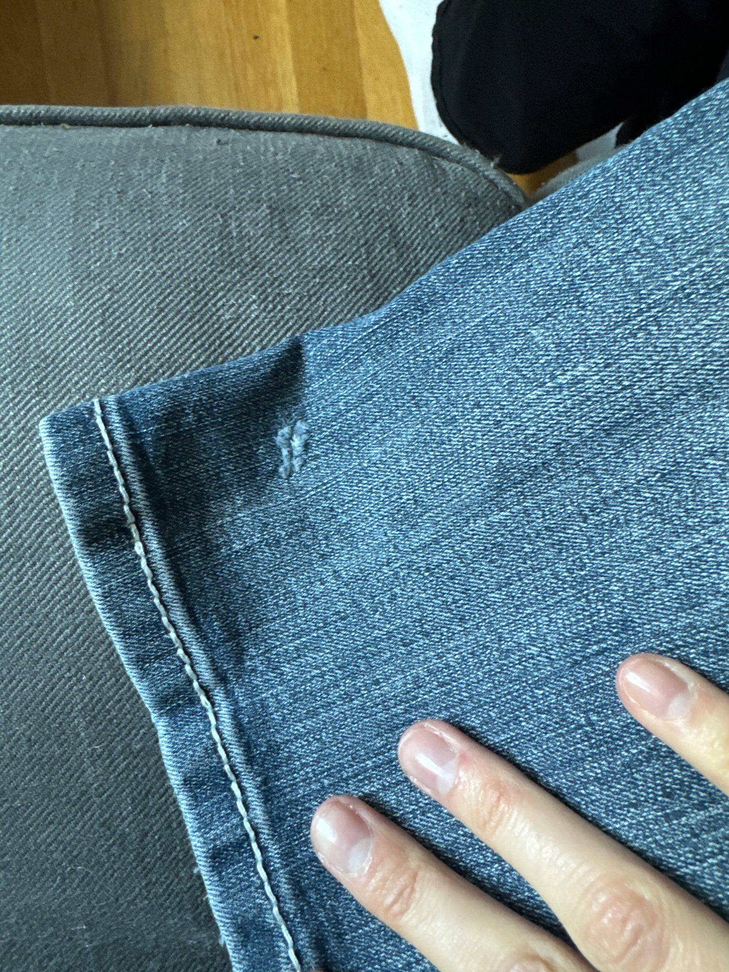 Lågmidjade jeans stl: S