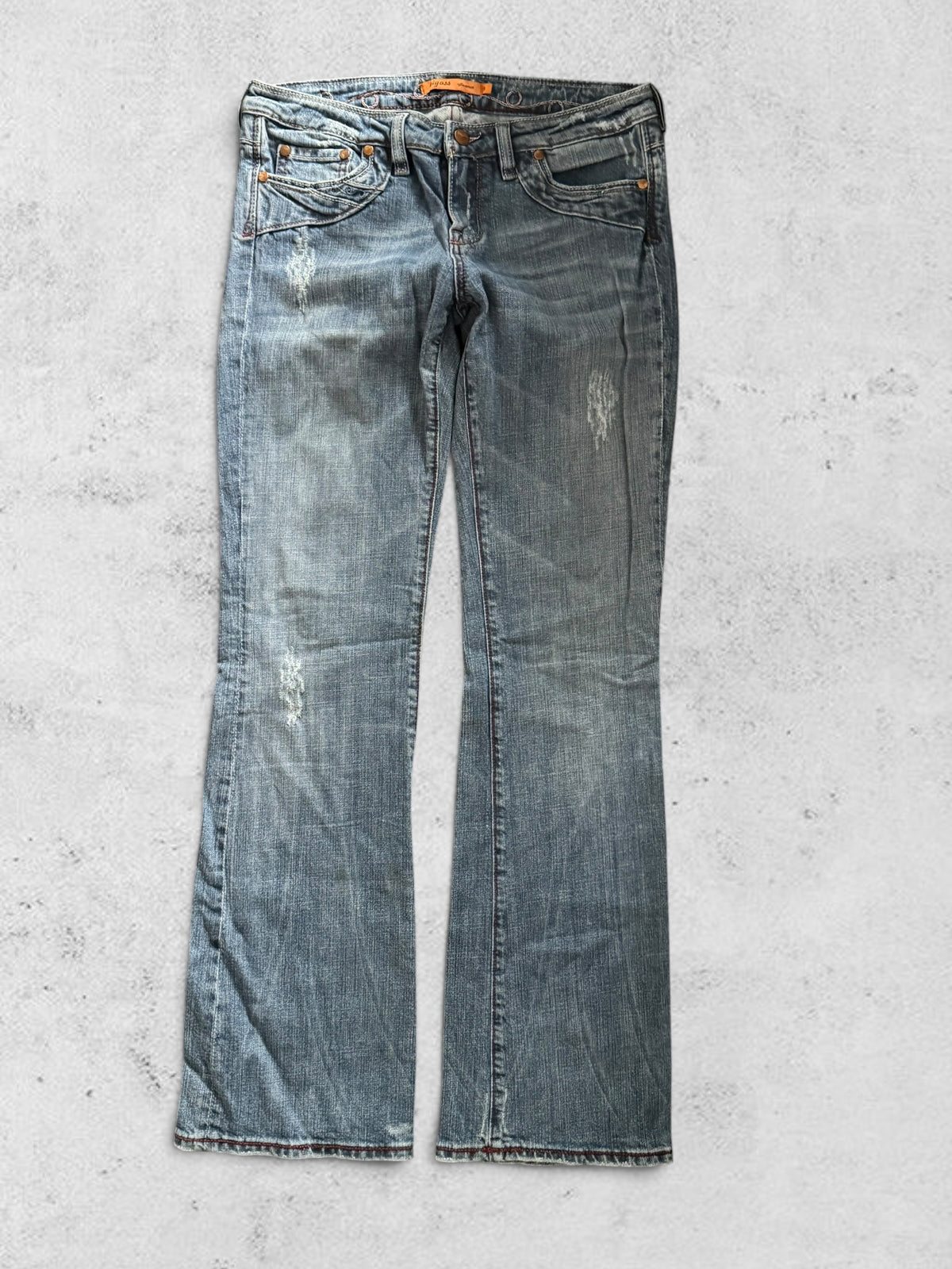 Lågmidjade jeans stl: S
