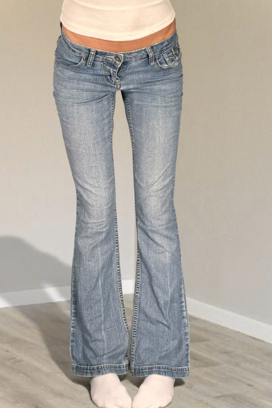 Lågmidjade jeans stl: XS