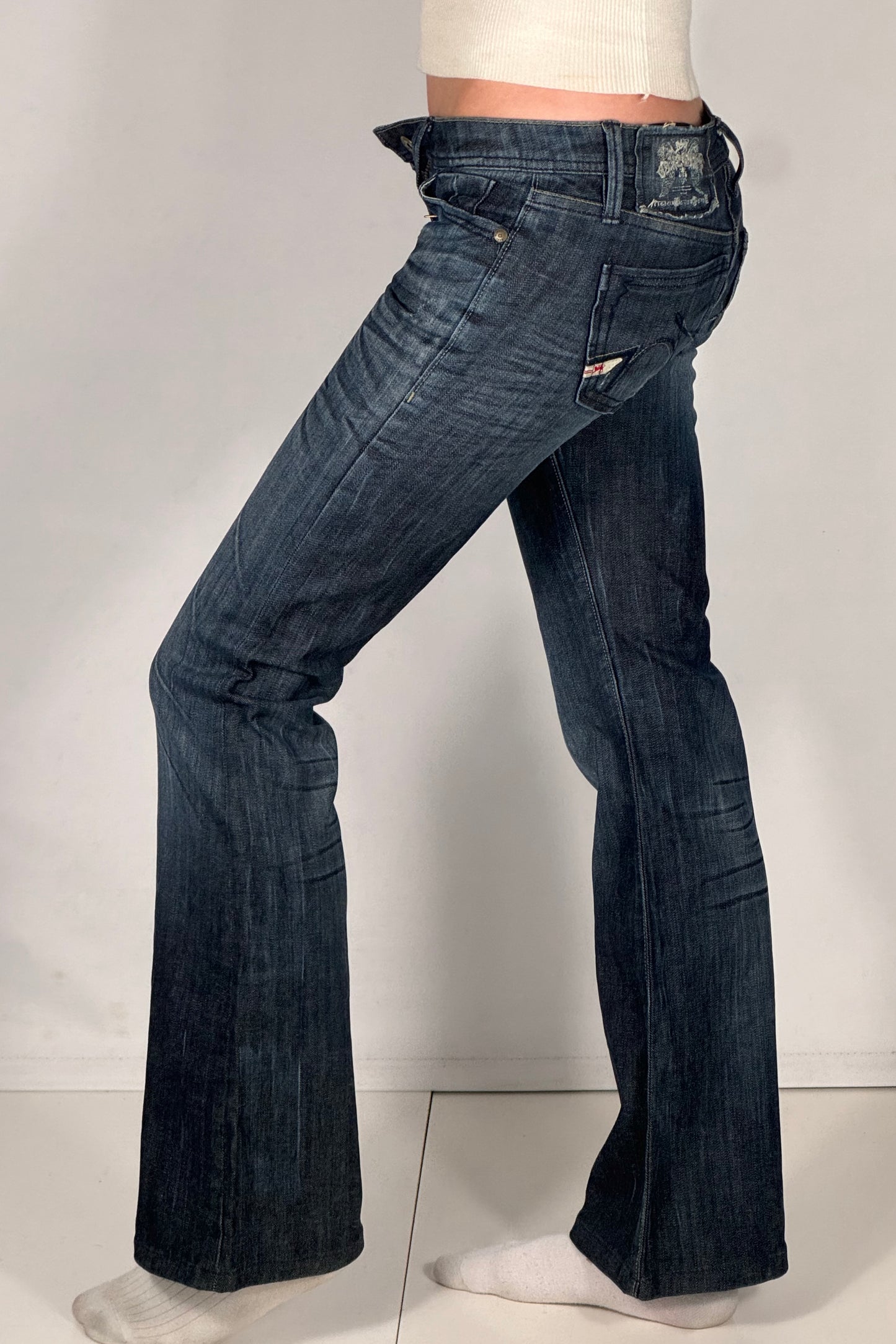Lågmidjade jeans stl: XXS