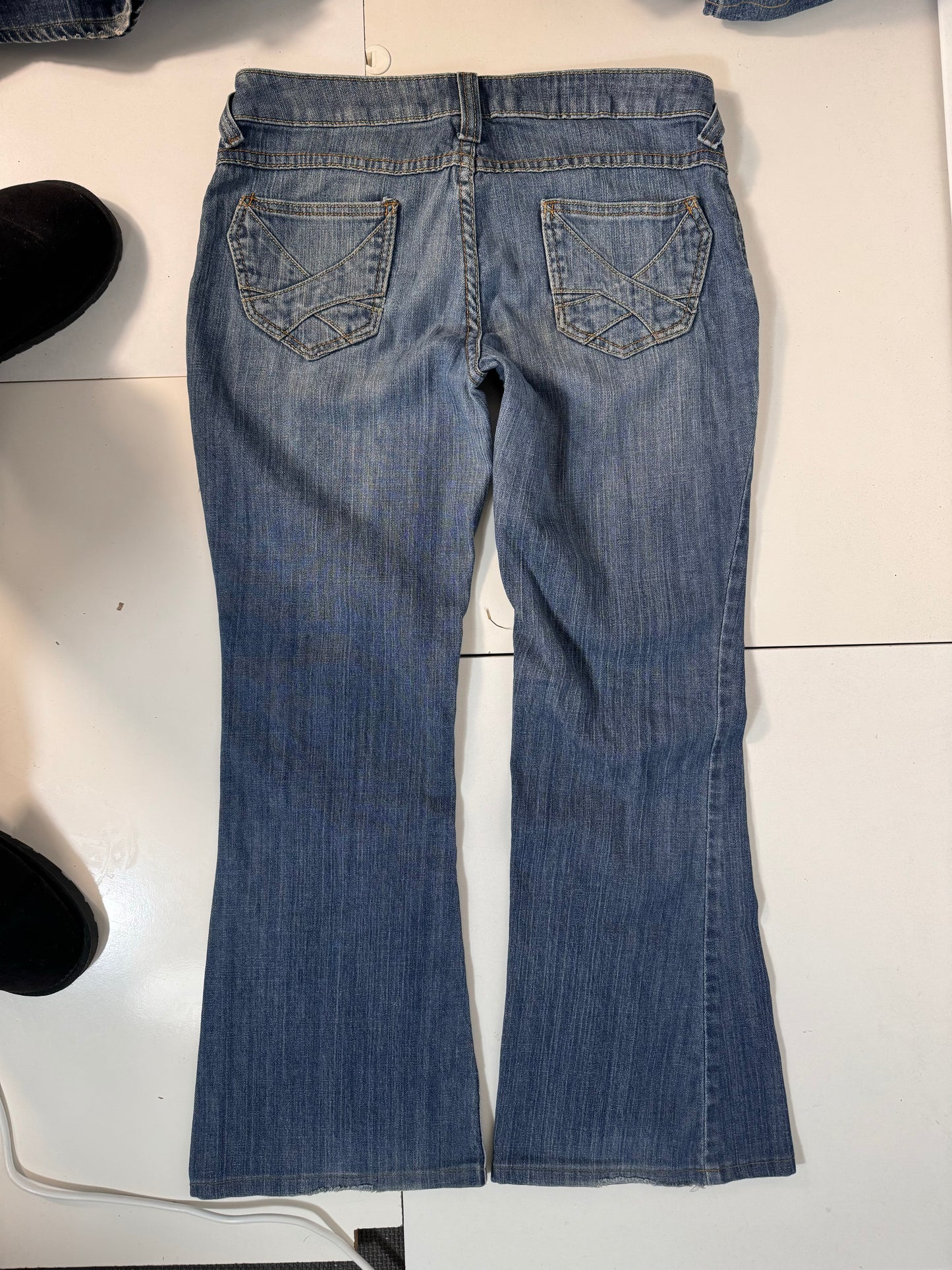 Lågmidjade jeans stl: S