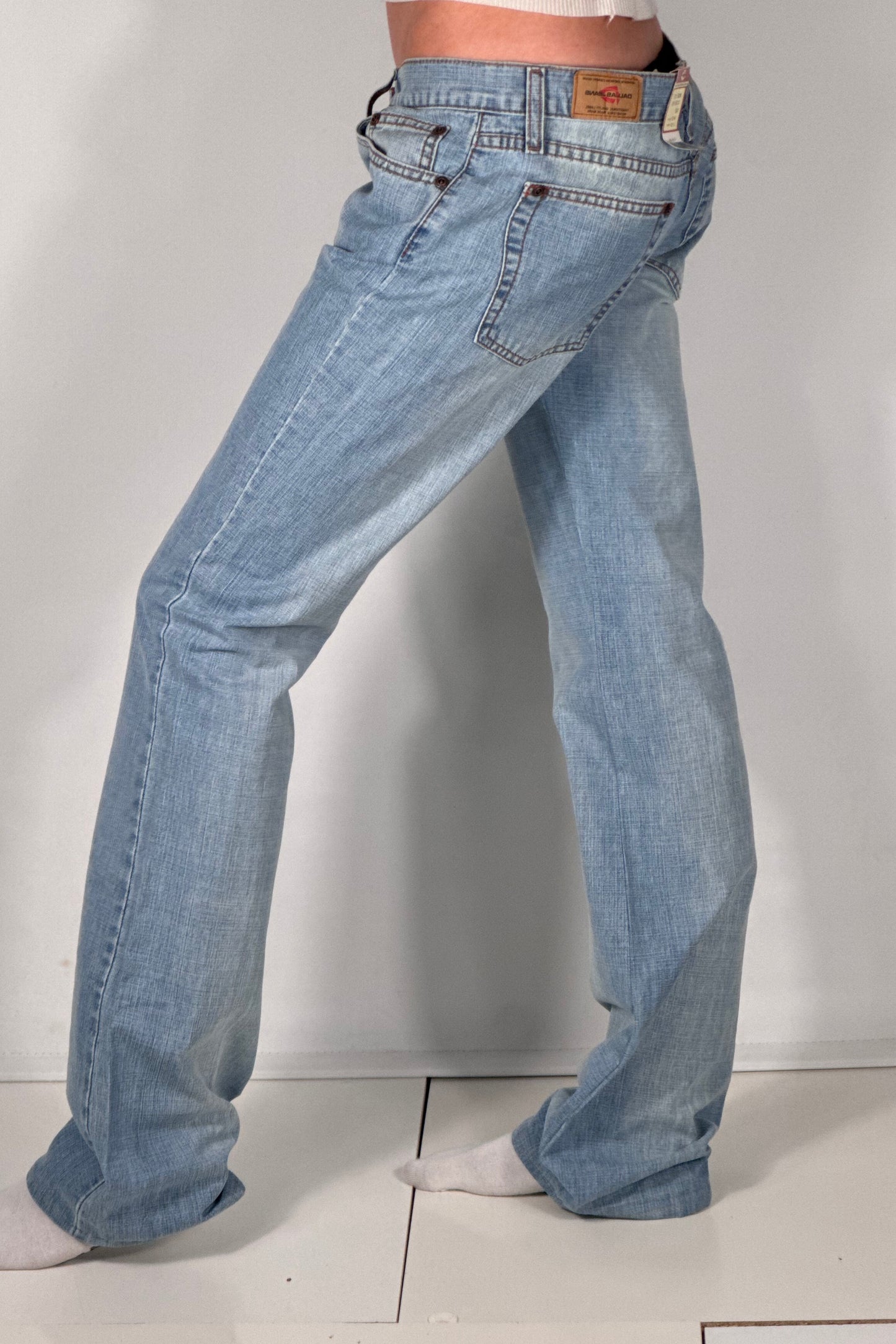 Lågmidjade jeans stl: S