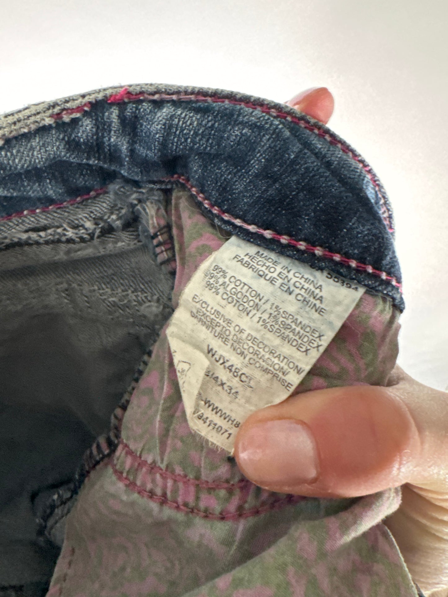 Lågmidjade jeans stl: XS