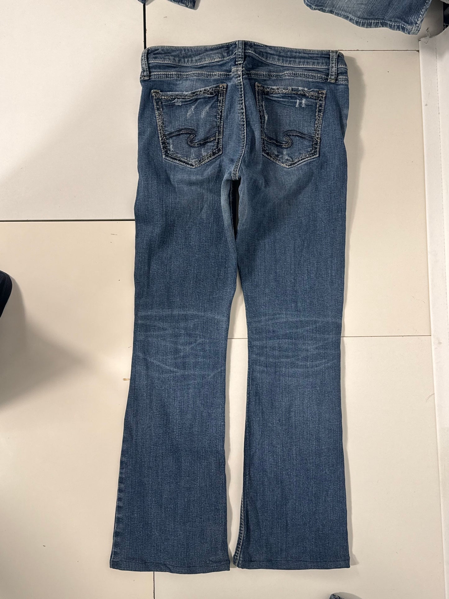 Lågmidjade jeans stl: