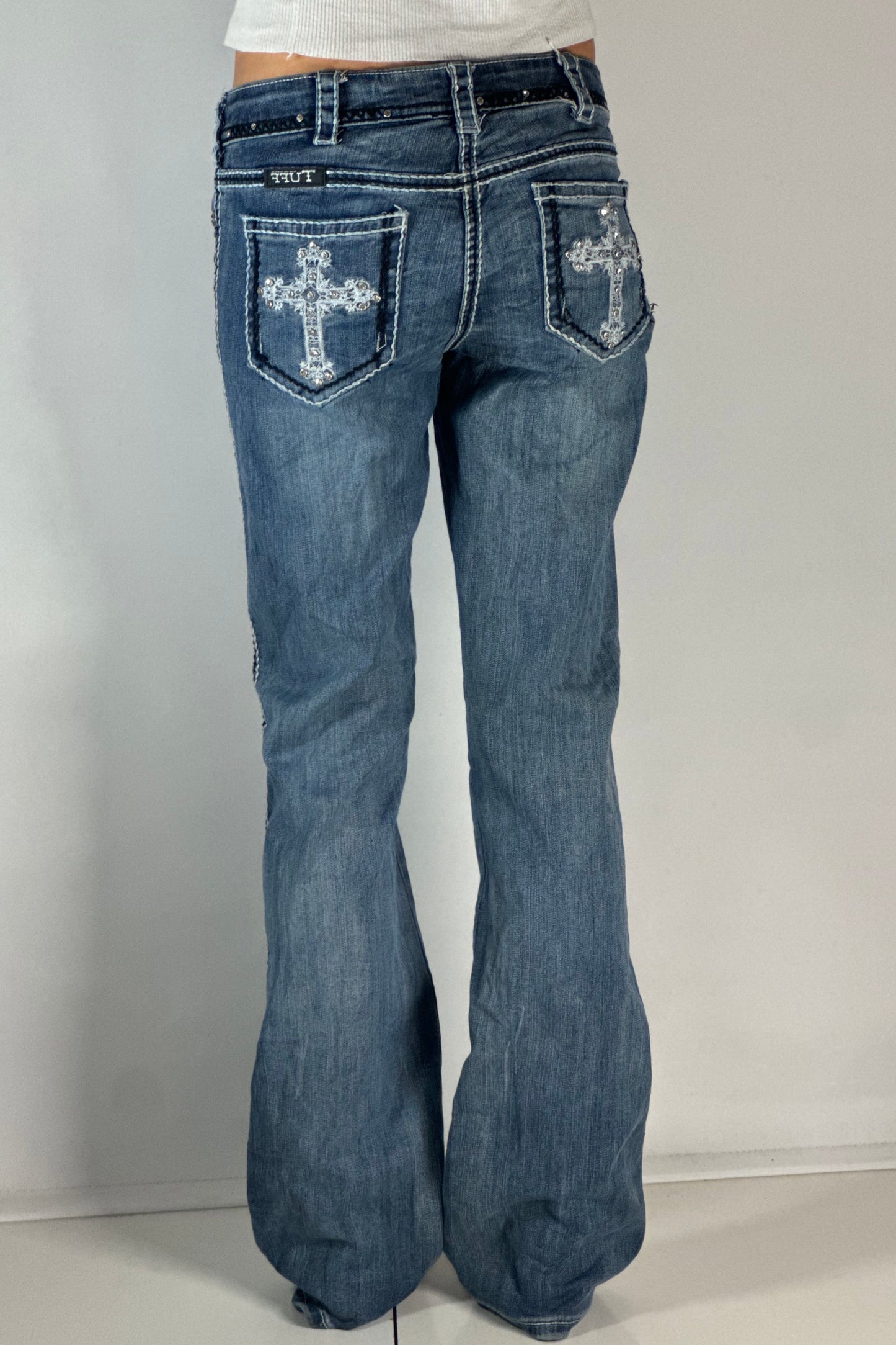 Lågmidjade jeans stl: XS