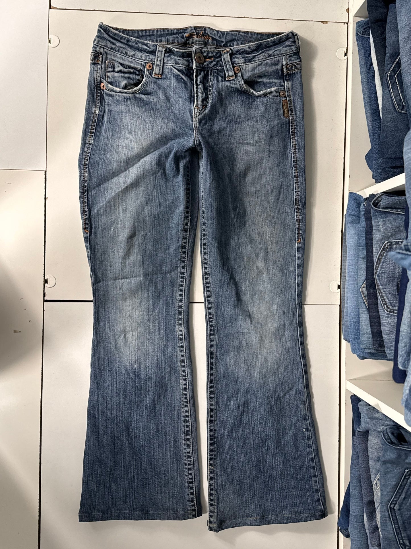 Lågmidjade jeans stl: XS/S