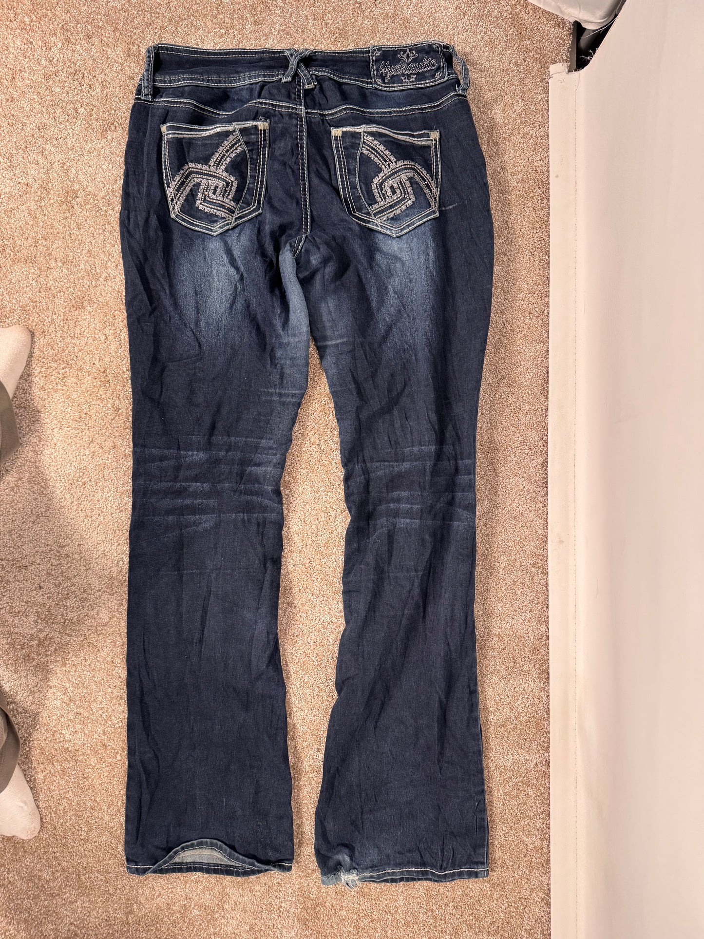 Lågmidjade jeans stl: S/M