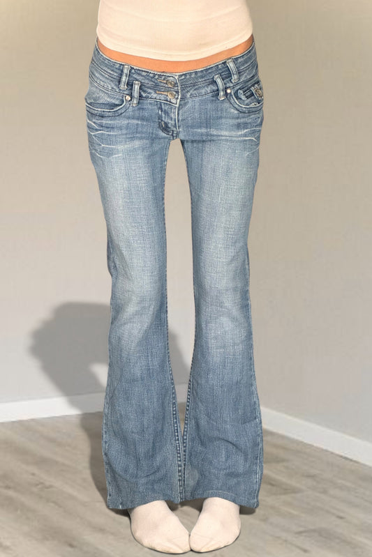Lågmidjade jeans stl: S