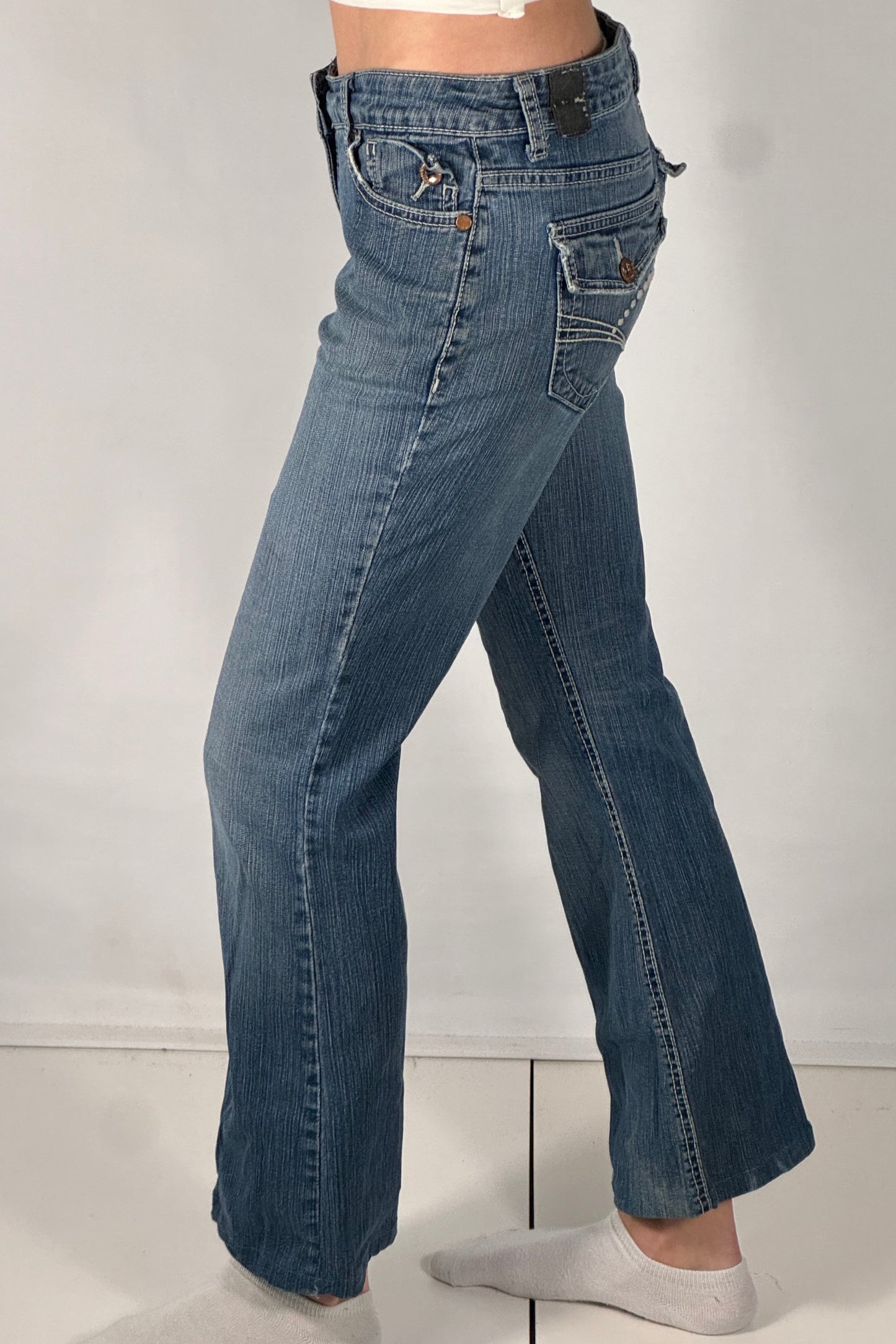 Lågmidjade jeans stl: