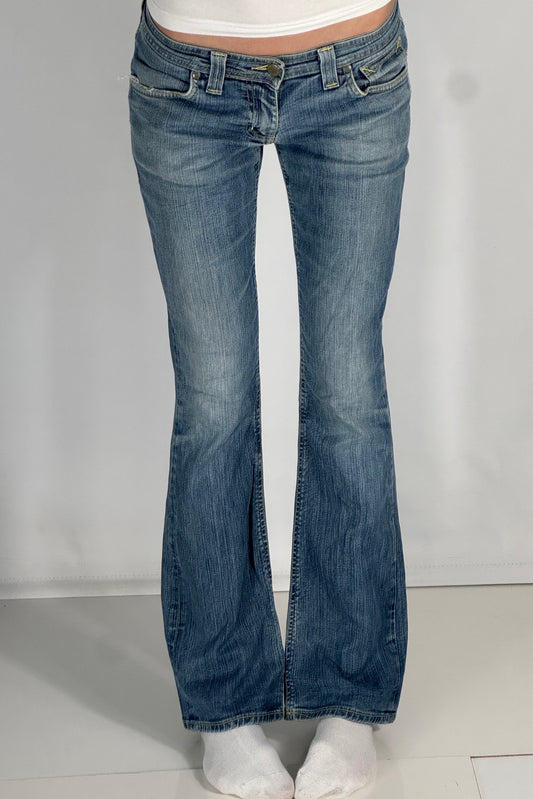 Lågmidjade jeans stl: XS