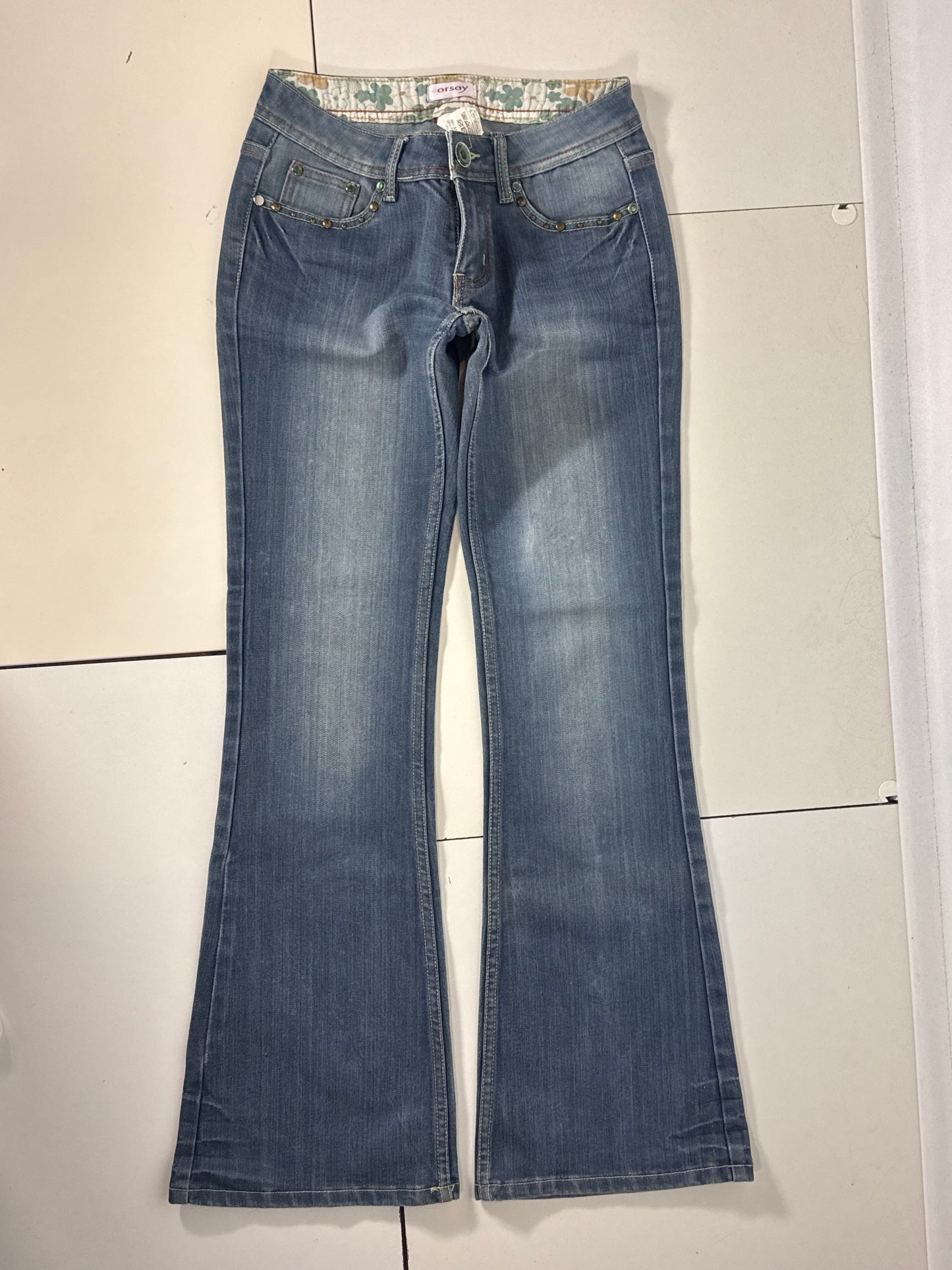 Lågmidjade jeans stl: XS