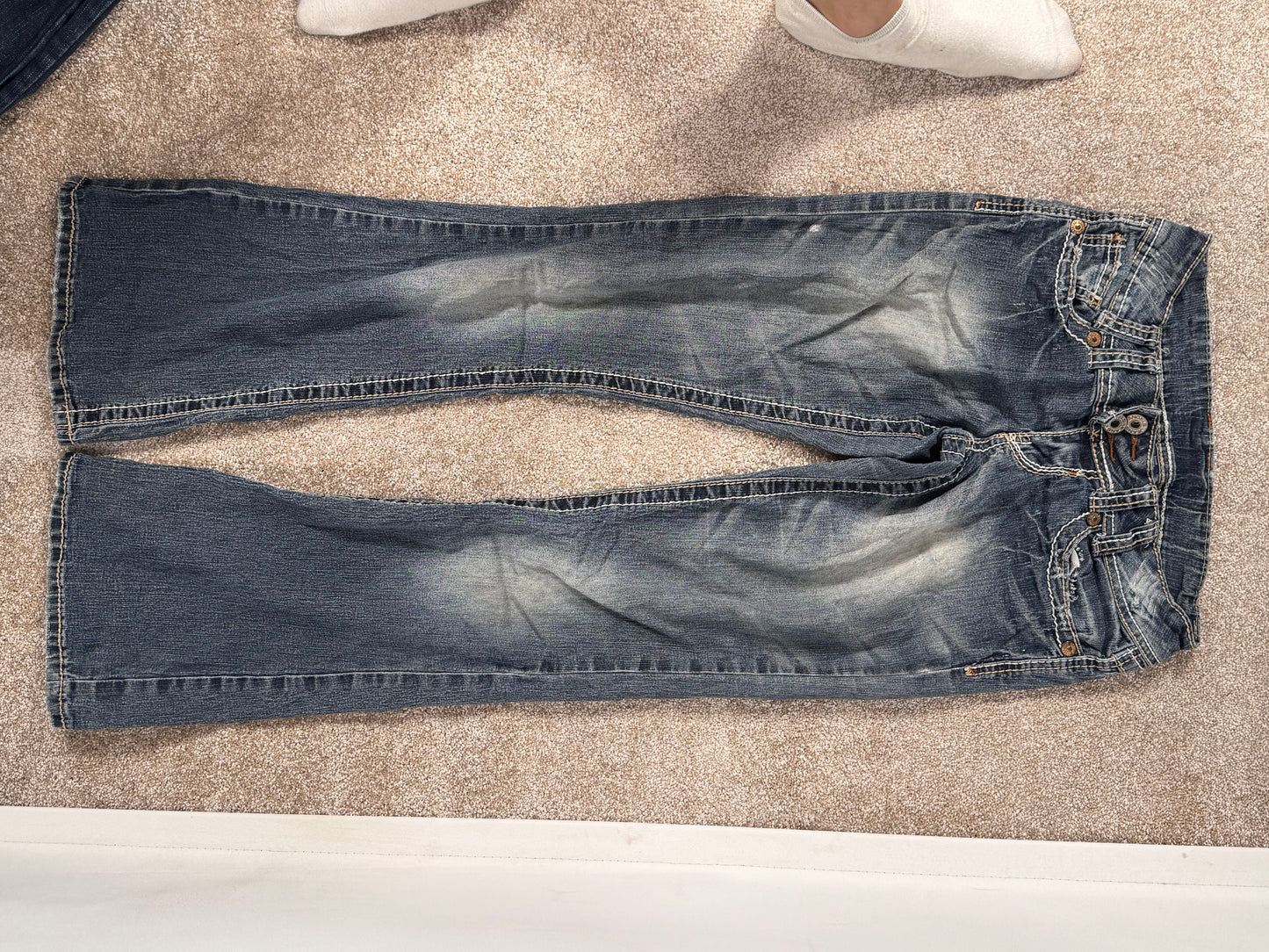 Lavtaljede jeans str: XS