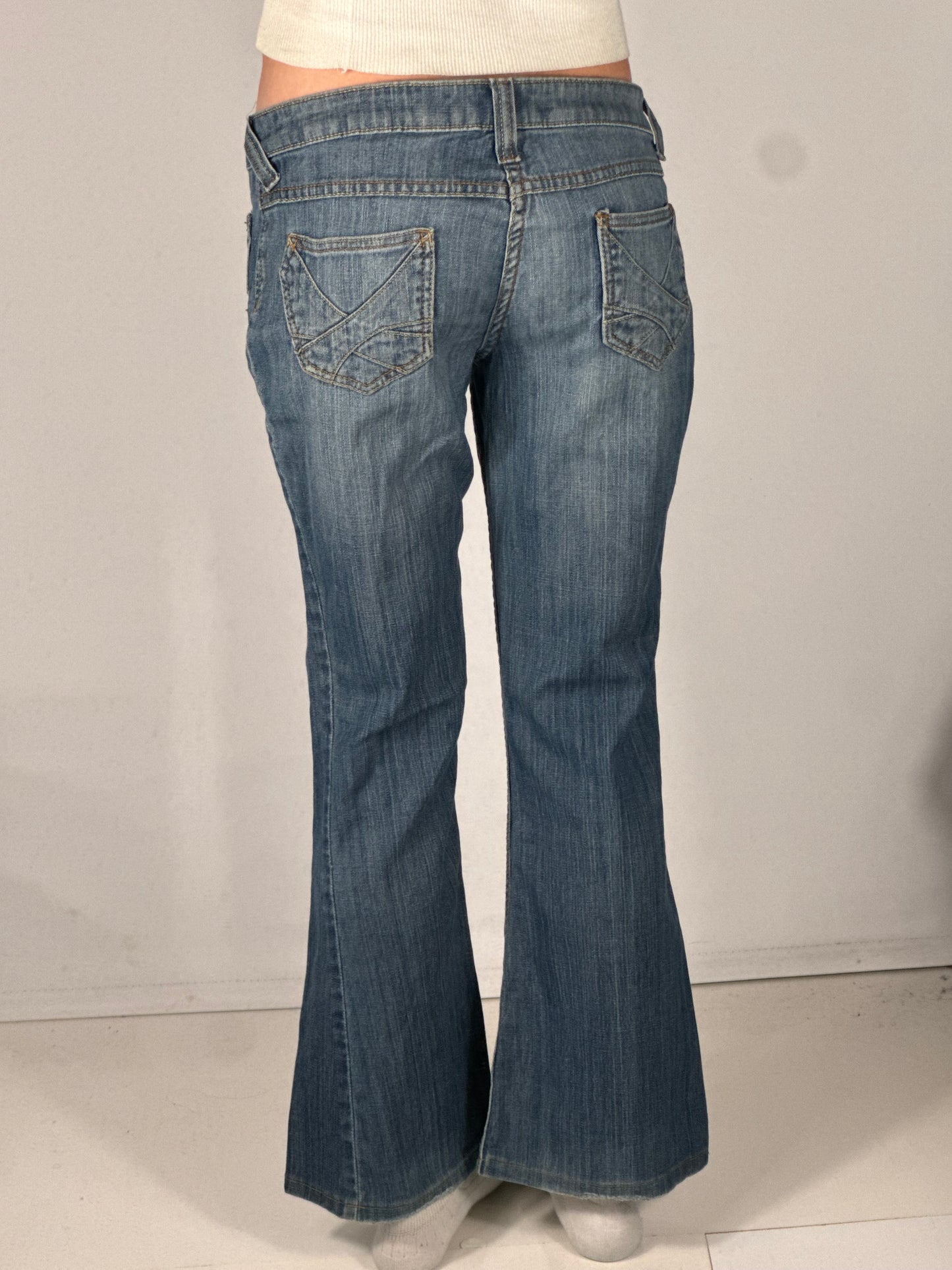 Lågmidjade jeans stl: S