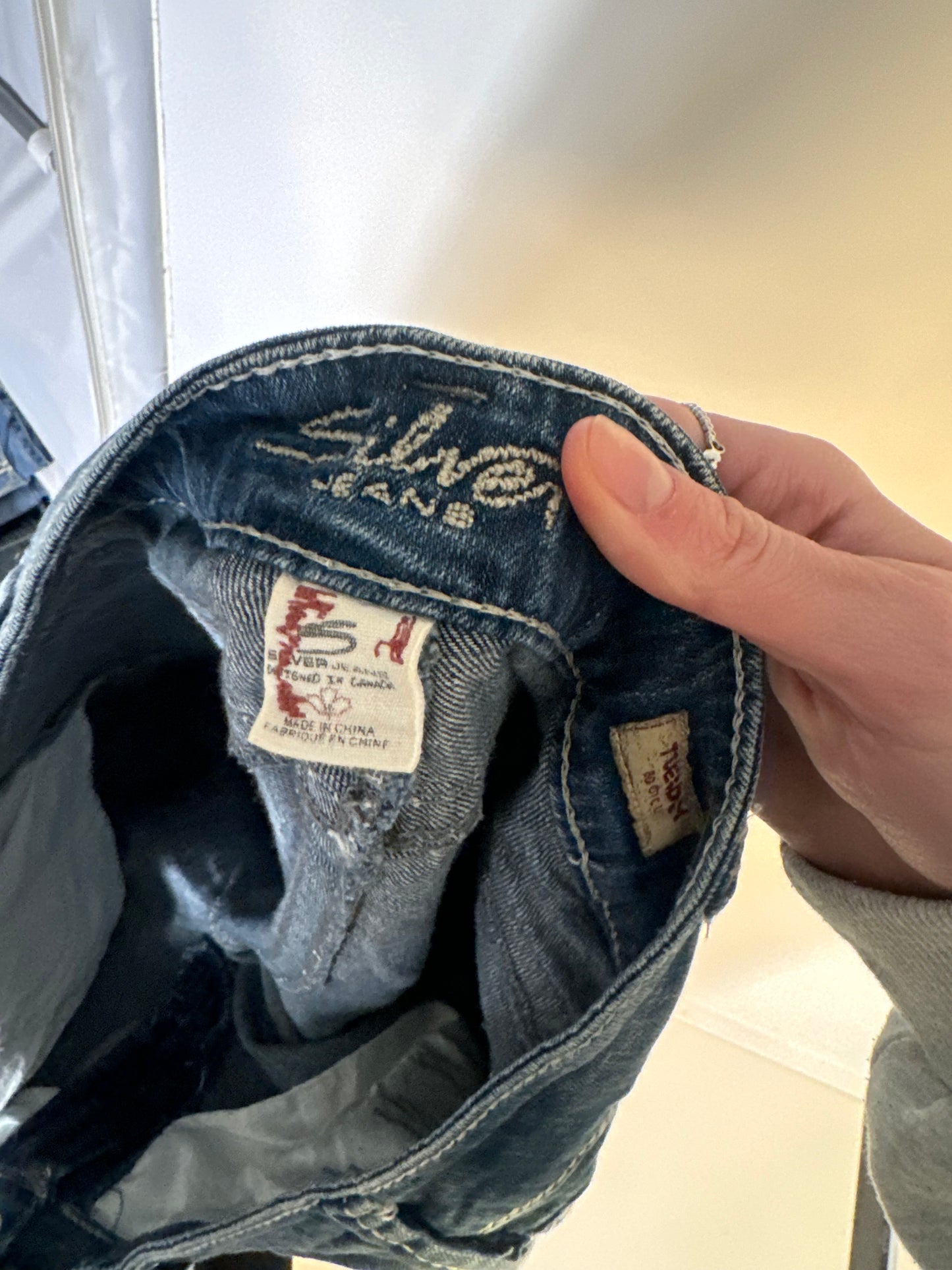 Lågmidjade jeans stl: L