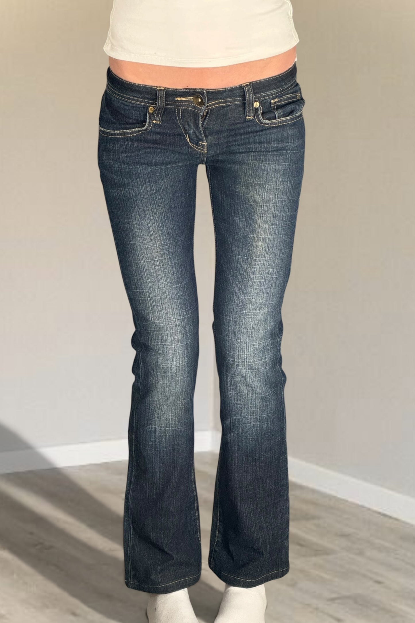 Lågmidjade jeans stl: XXS