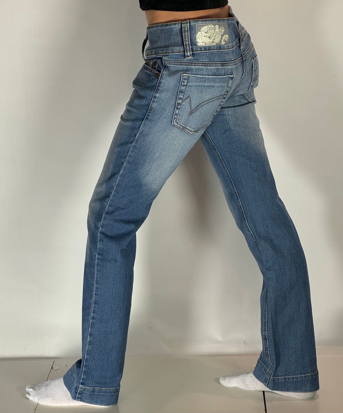 Lågmidjade jeans stl: S