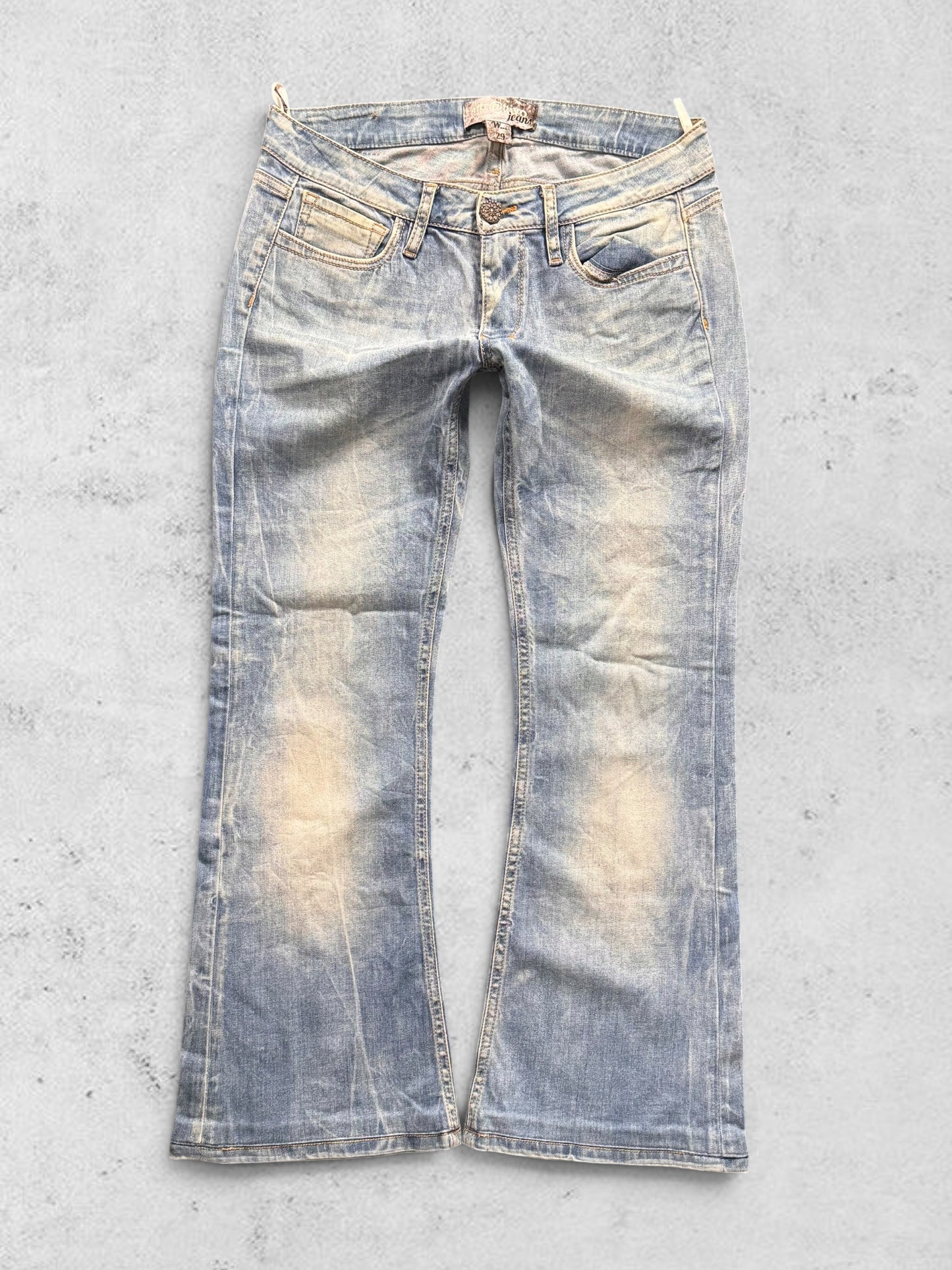 Lågmidjade jeans stl: S