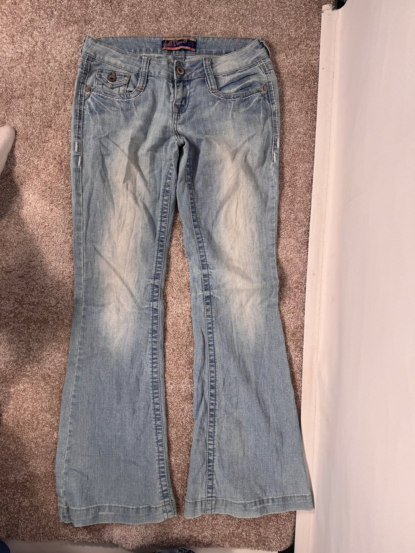 Lågmidjade jeans stl: M