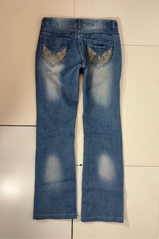 Lågmidjade jeans stl: XXS