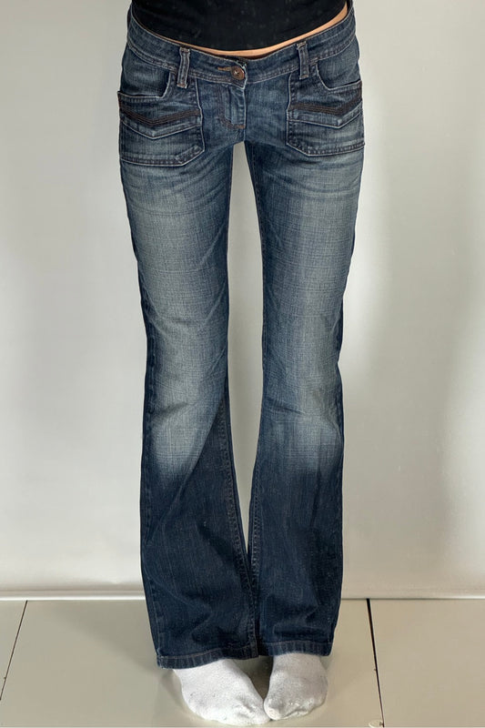 Lågmidjade jeans stl: S