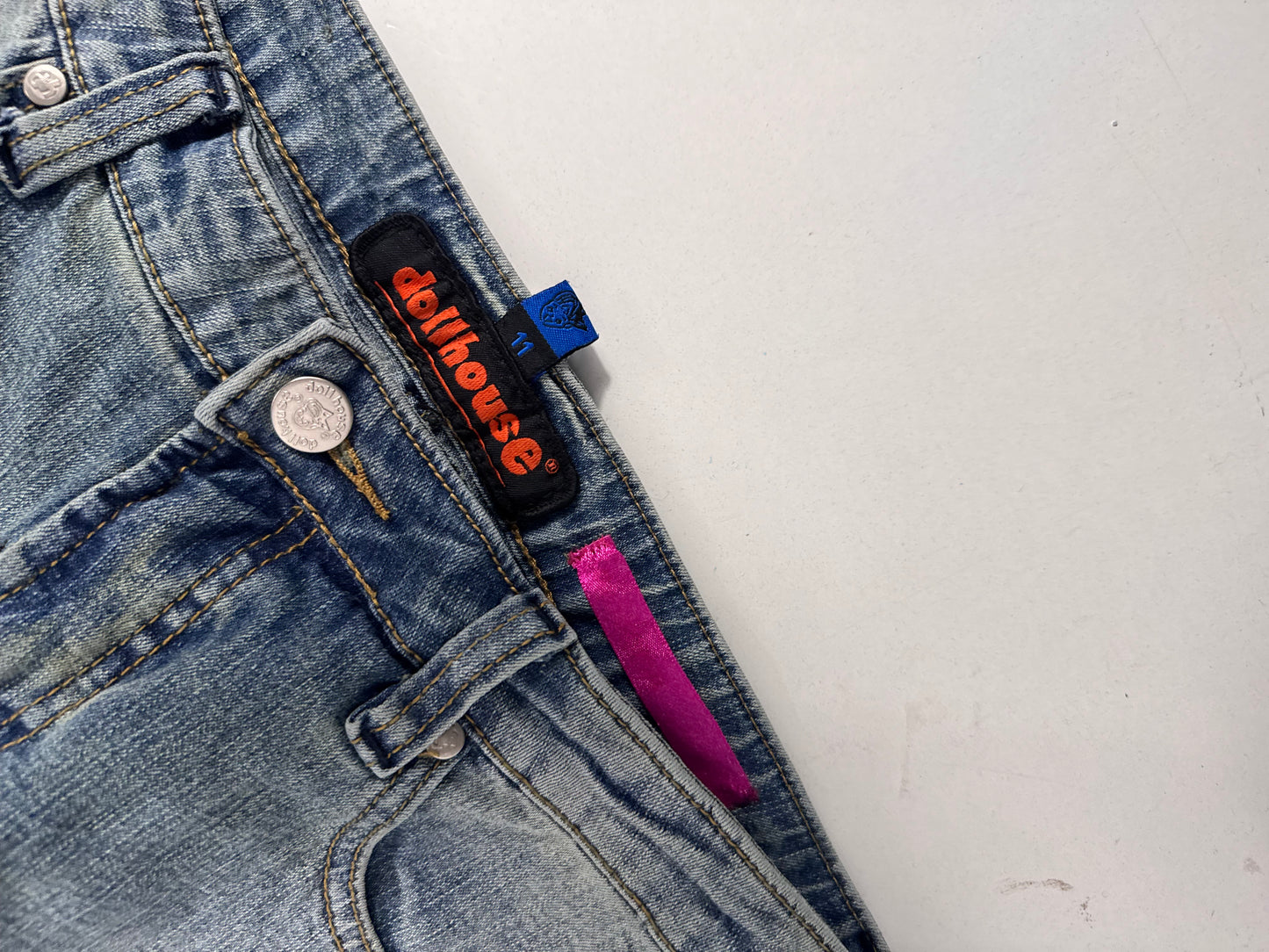 Lågmidjade jeans stl: M